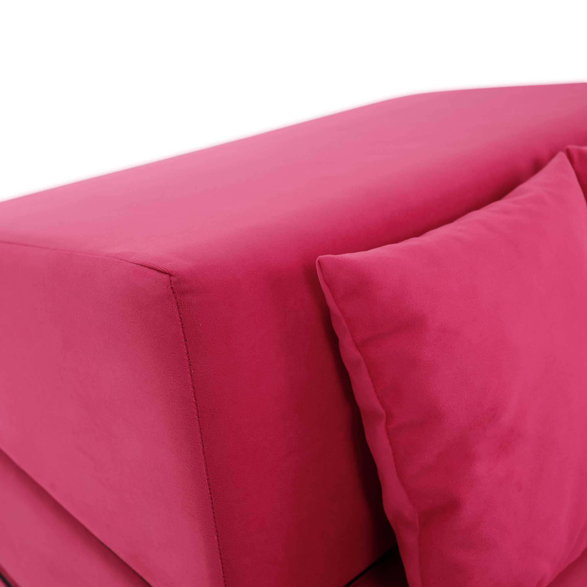 Összecsukható matrac/fotel, 2v1, rózsaszín magenta, PELOS Összecsukható matrac/fotel, 2v1, rózsaszín magenta, PELOS