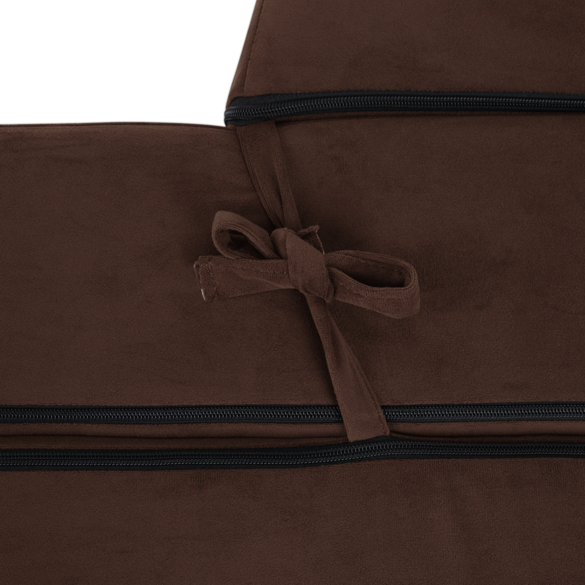 Összecsukható matrac/fotel, 2v1, barna, PELOS Összecsukható matrac/fotel, 2v1, barna, PELOS