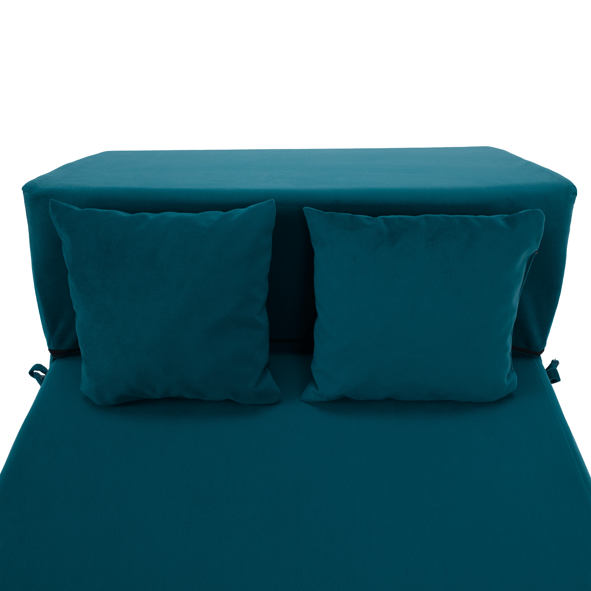 Összecsukható matrac/fotel, 2v1, petróleumzöld, PELOS Összecsukható matrac/fotel, 2v1, petróleumzöld, PELOS