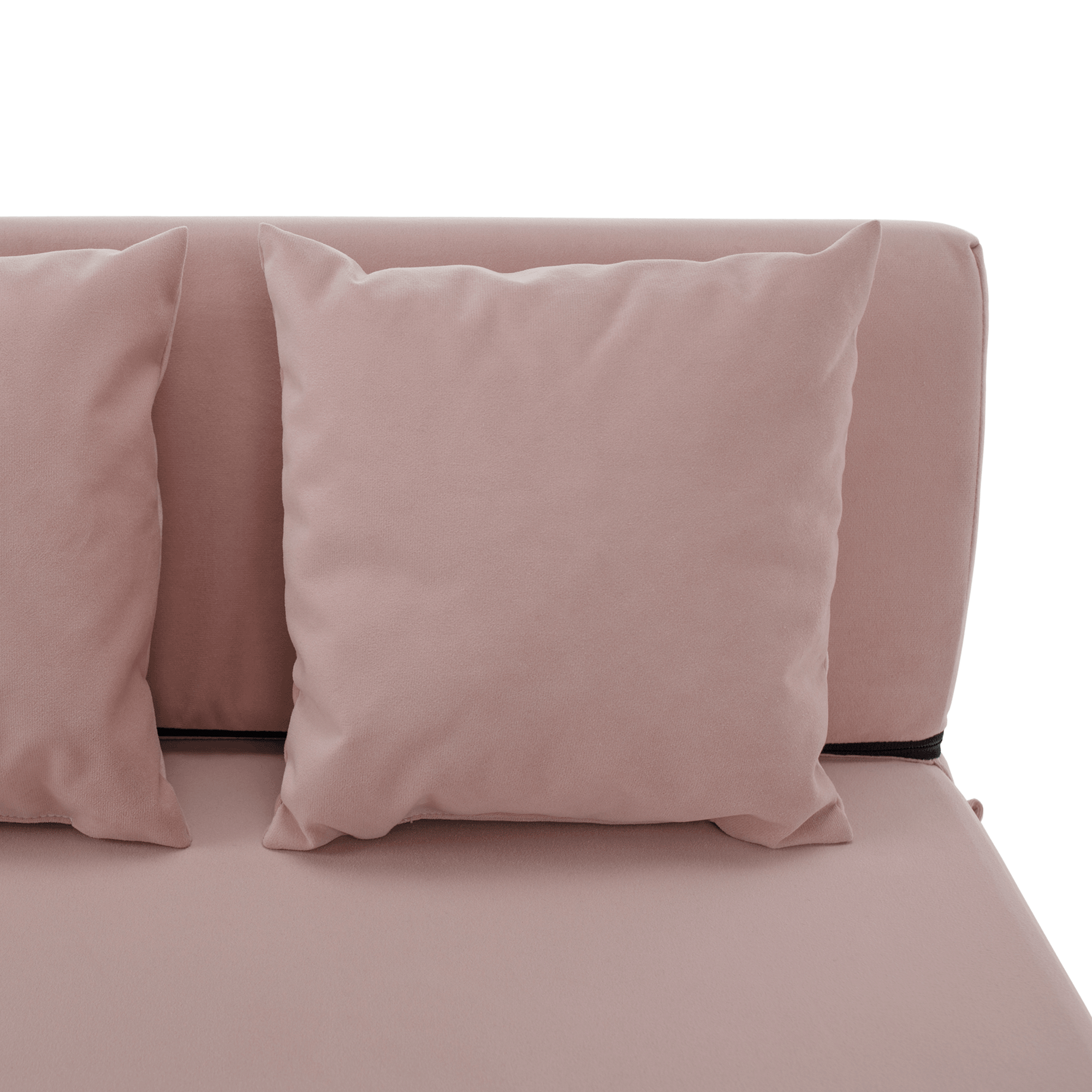 Skladací matrac/kreslo, 2v1, ružová, PELOS