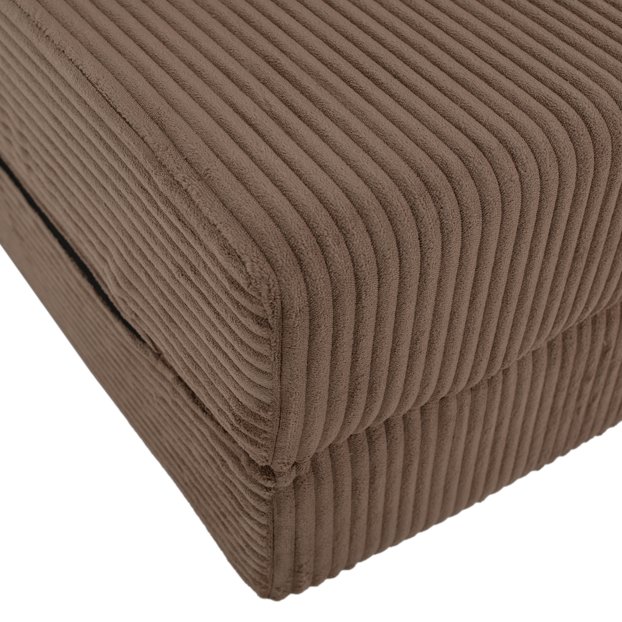 Összecsukható matrac/fotel, 2v1, világosbarna, VEDIS Összecsukható matrac/fotel, 2v1, világosbarna, VEDIS