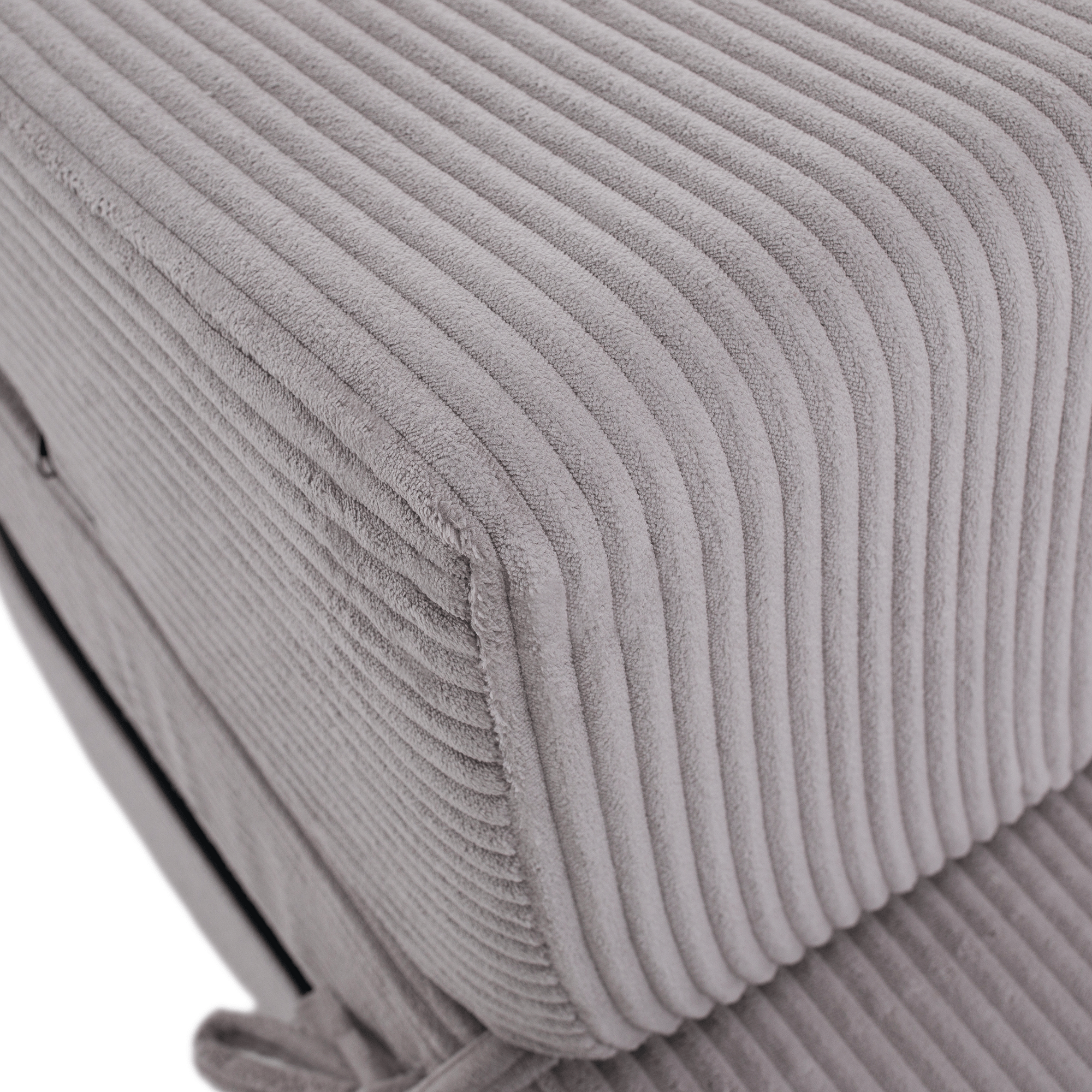 Összecsukható matrac/fotel, 2v1, szürke, VEDIS