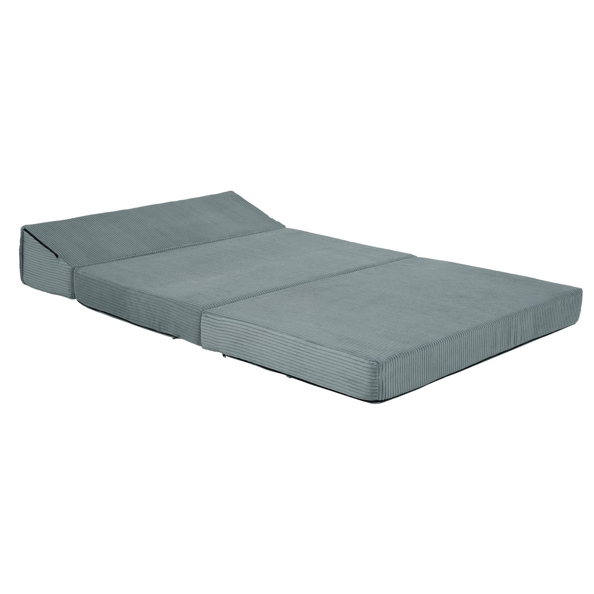 Skladací matrac/kreslo, 2v1, mentolová, VEDIS