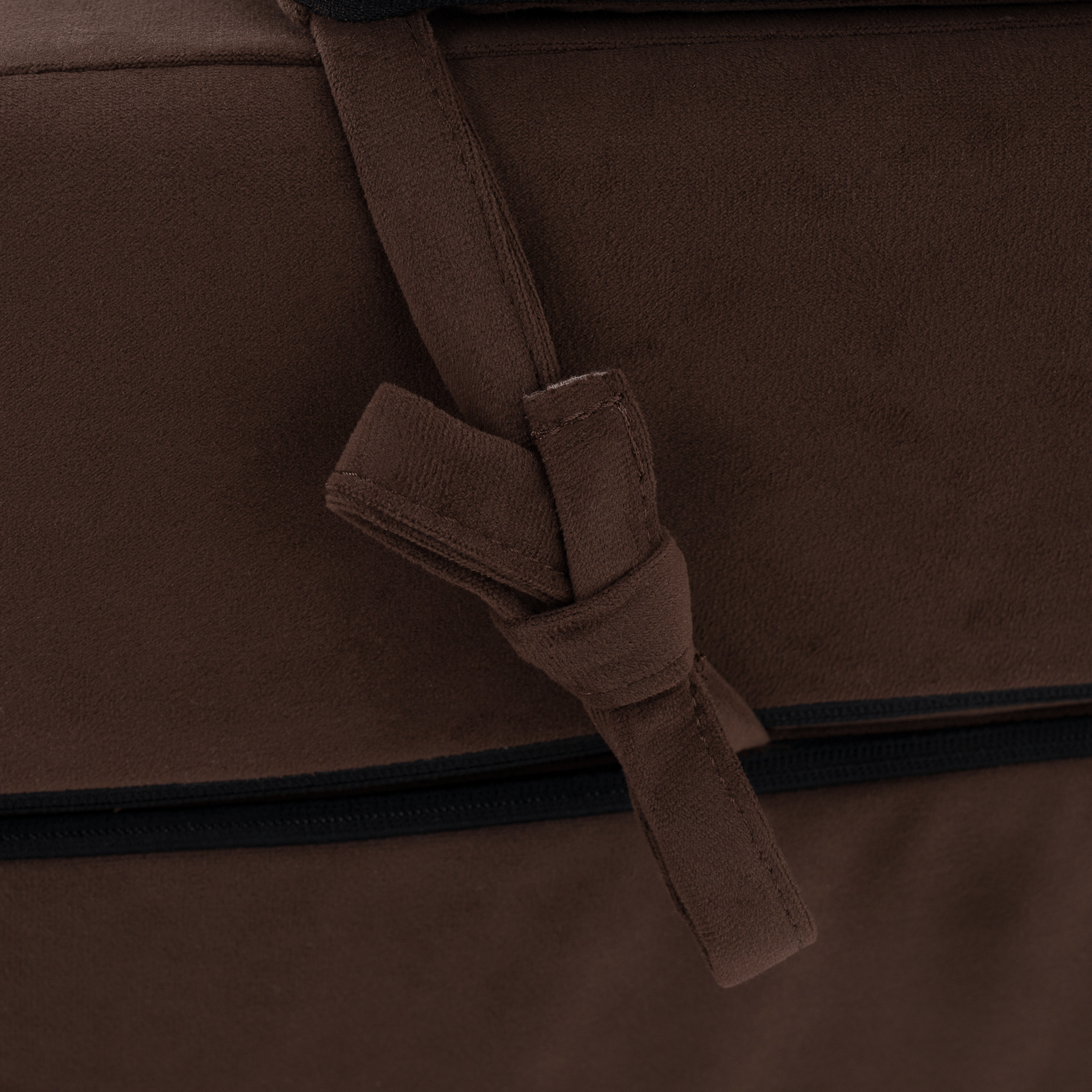 Összecsukható matrac/fotel, 2v1, barna, VEDIS