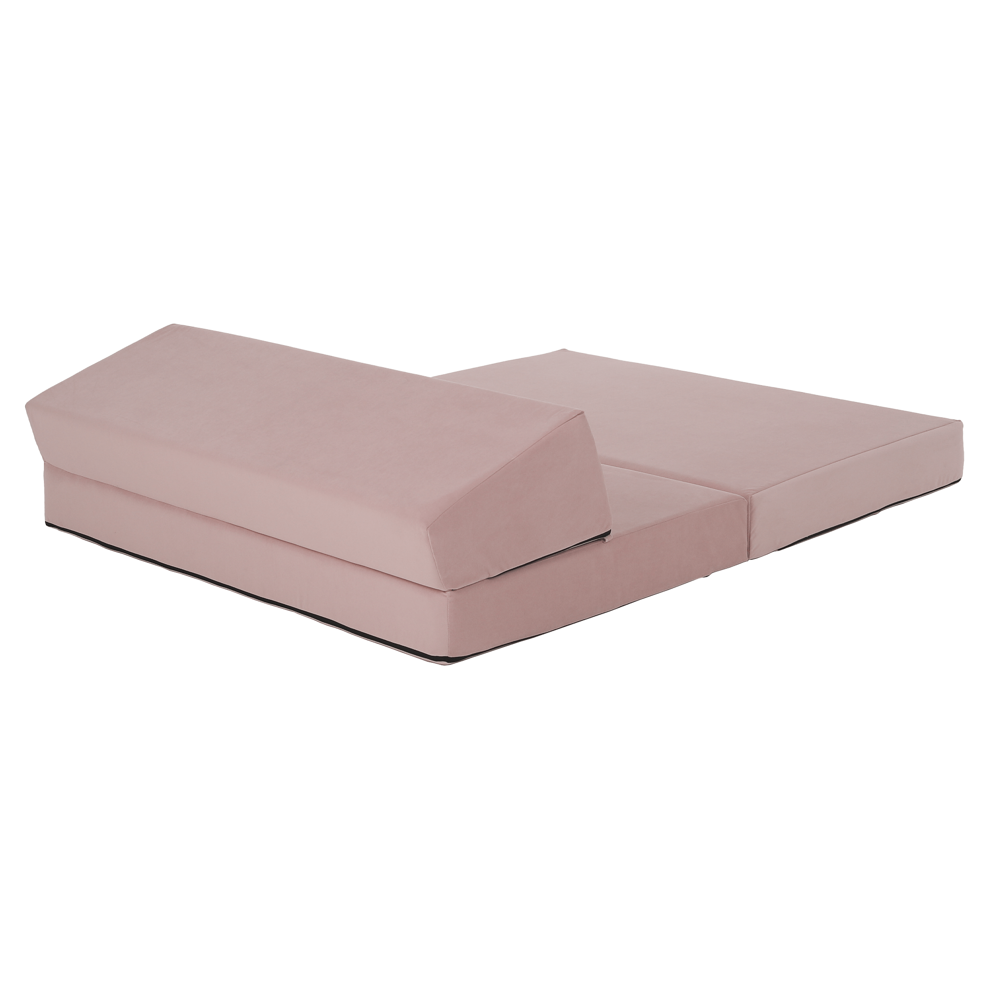 Összecsukható matrac/fotel, 2v1, rózsaszín, VEDIS