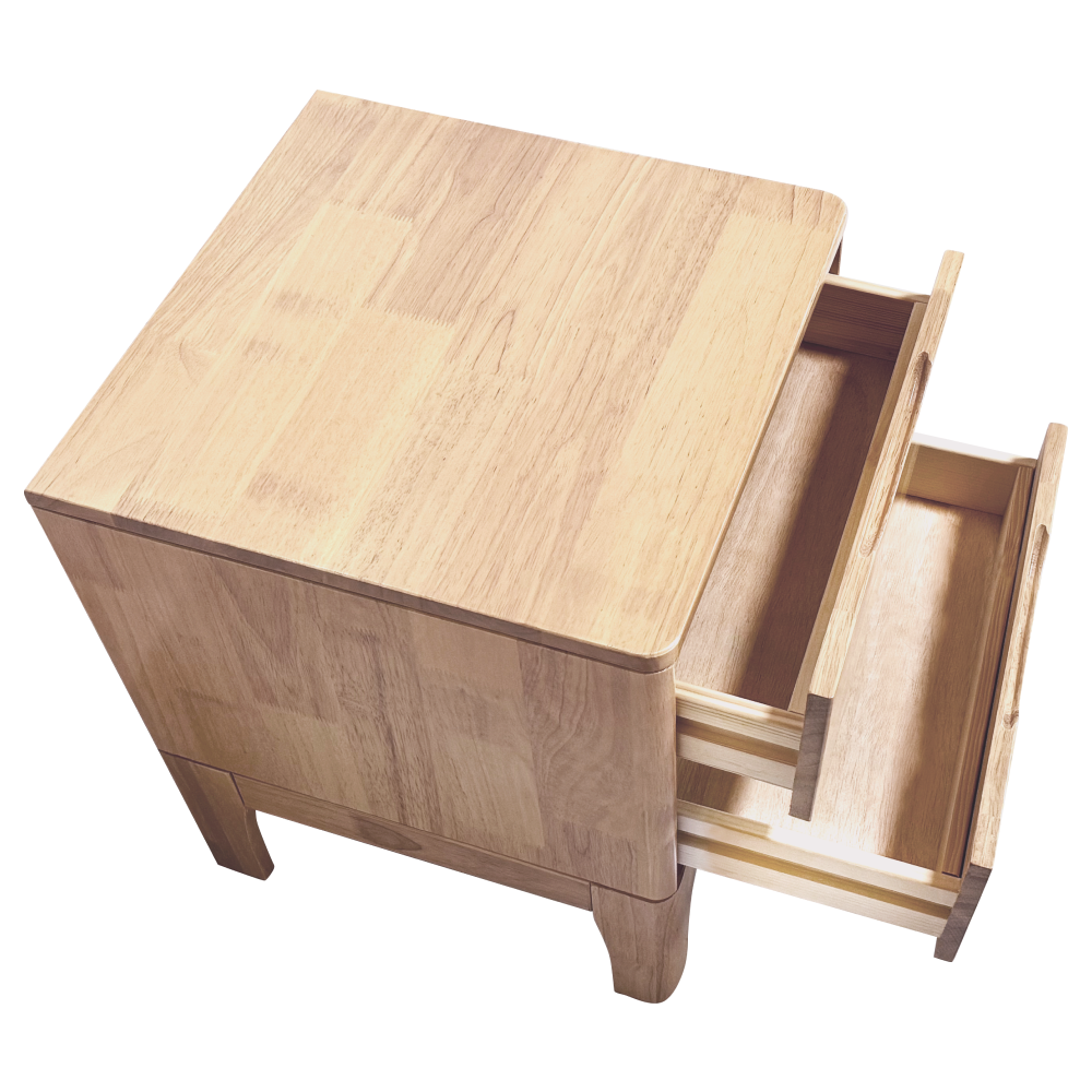 Éjjeliszekrény, masszív fa, természetes, FERB Éjjeliszekrény, masszív fa, természetes, FERB