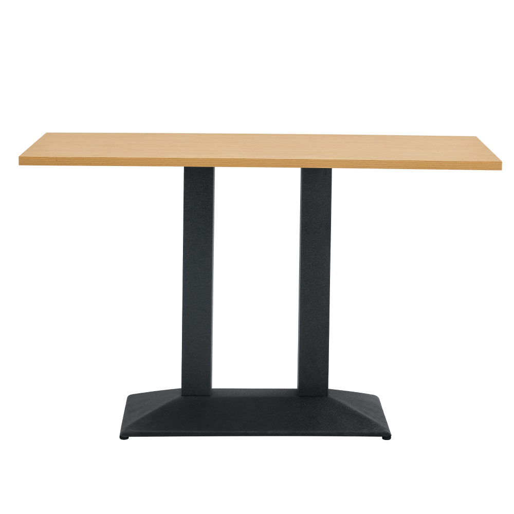 Bisztró asztal, tölgy/fekete, 120x60 cm, RINALDO TYP 2 Bisztró asztal, tölgy/fekete, 120x60 cm, RINALDO TYP 2