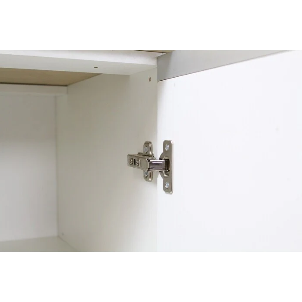 Rohová univerzálna kuchynská linka 320x200, biela vysoký lesk HG/biela FLOT