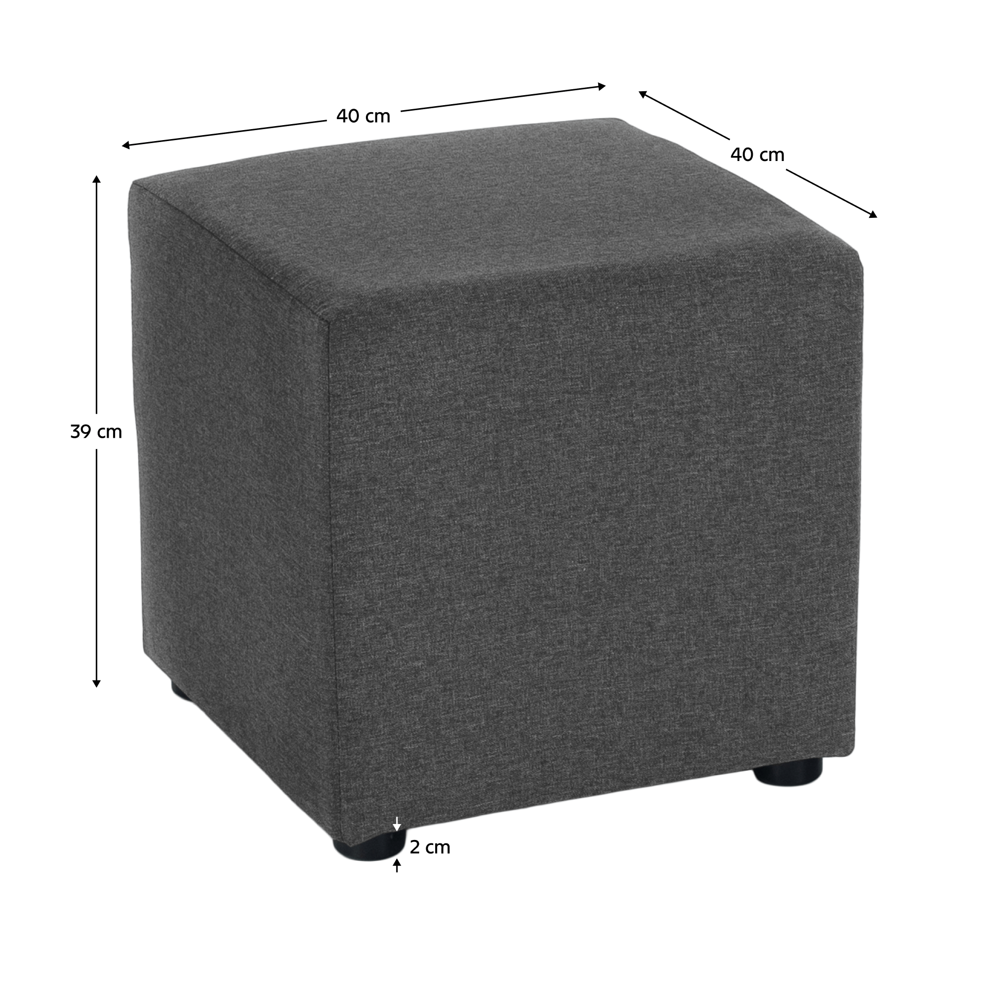 Zsámoly, Savana szövet, szürke, REGOR Zsámoly, Savana szövet, szürke, REGOR