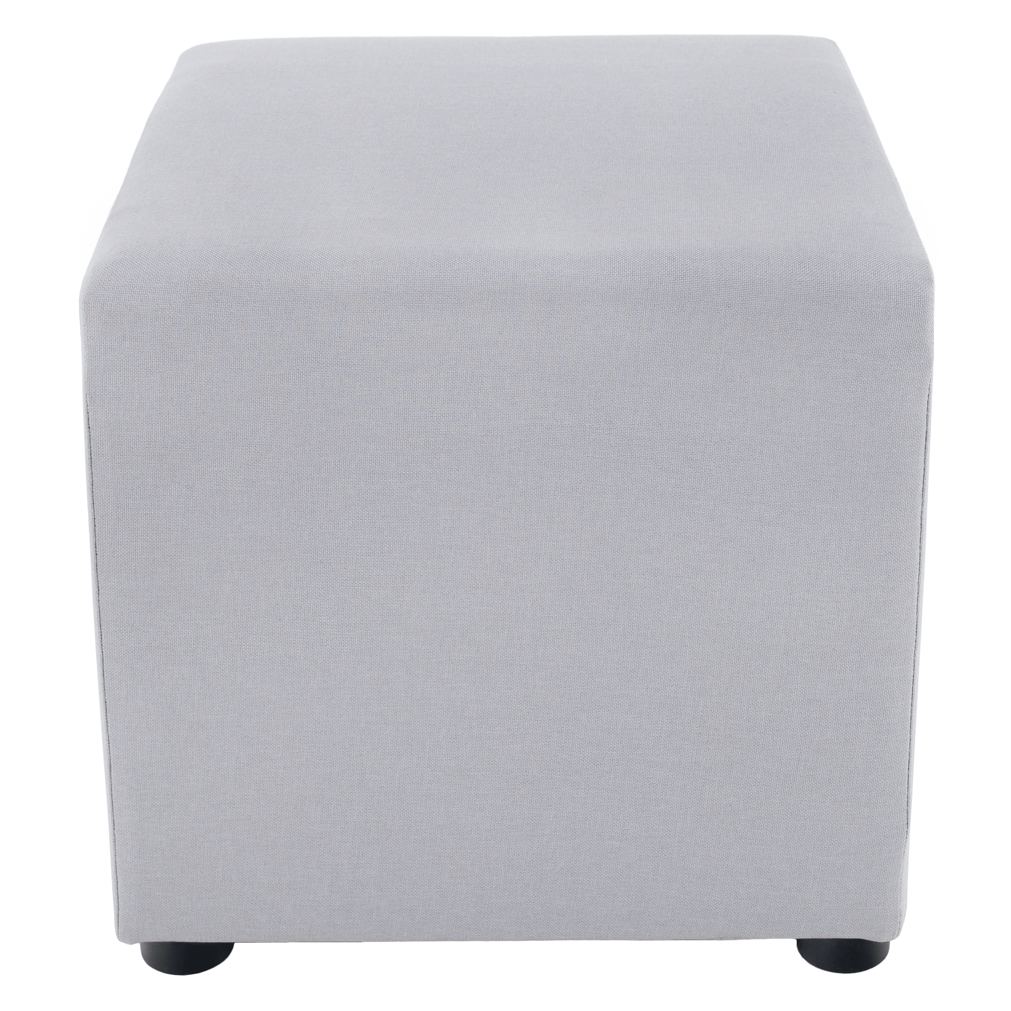 Taburet, látka Savana, svetlosivá, REGOR