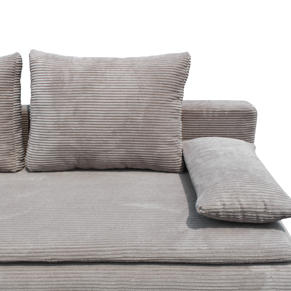 Rozkladacia pohovka, béžová, SENTO