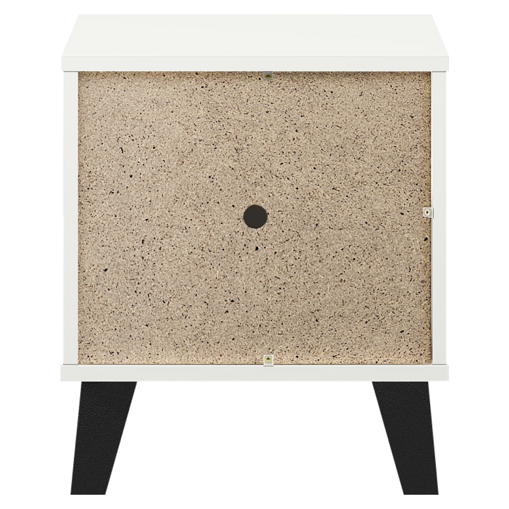 Éjjeliszekrény, fehér, BOGAN NEW 1S Éjjeliszekrény, fehér, BOGAN NEW 1S