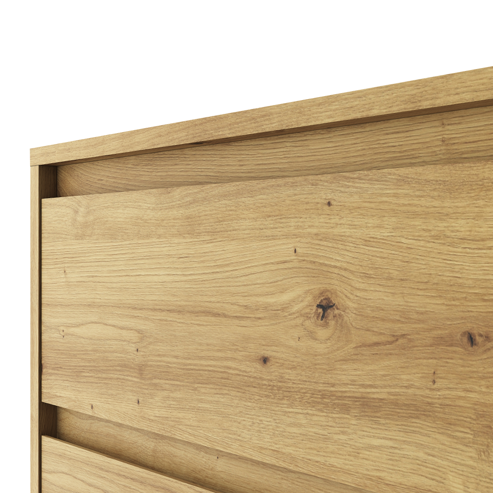 Komoda, dub artisan, BOGAN 5S40