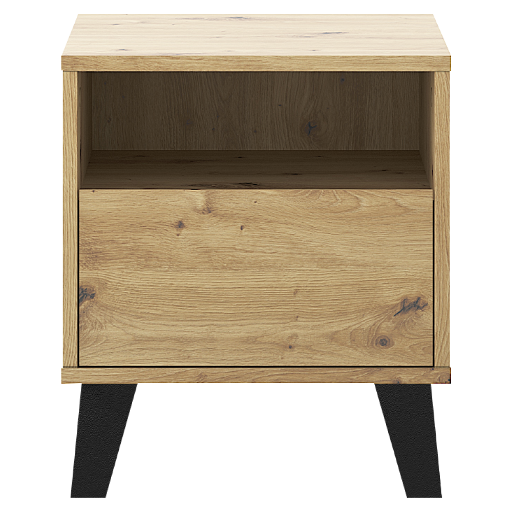 Éjjeliszekrény, artisan tölgy, BOGAN NEW 1S Éjjeliszekrény, artisan tölgy, BOGAN NEW 1S