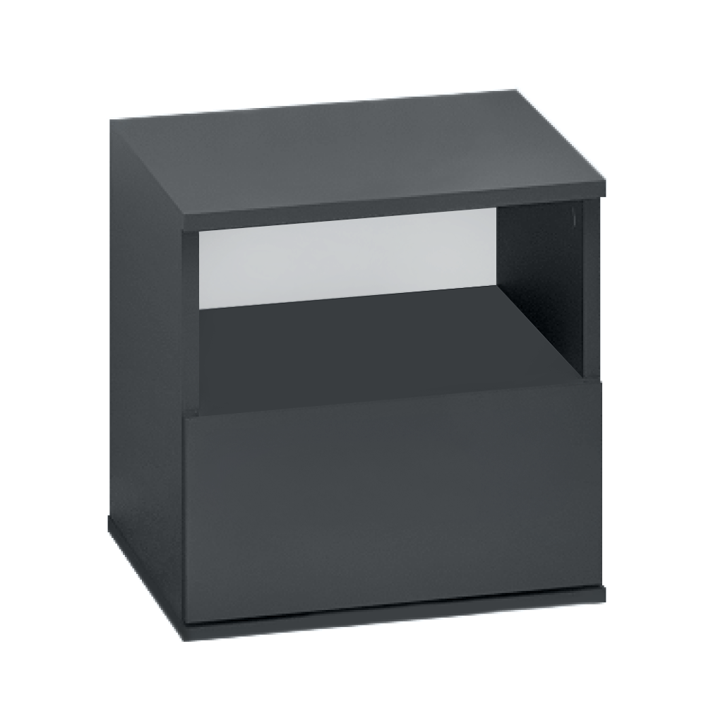 Éjjeliszekrény, grafit, DOLI