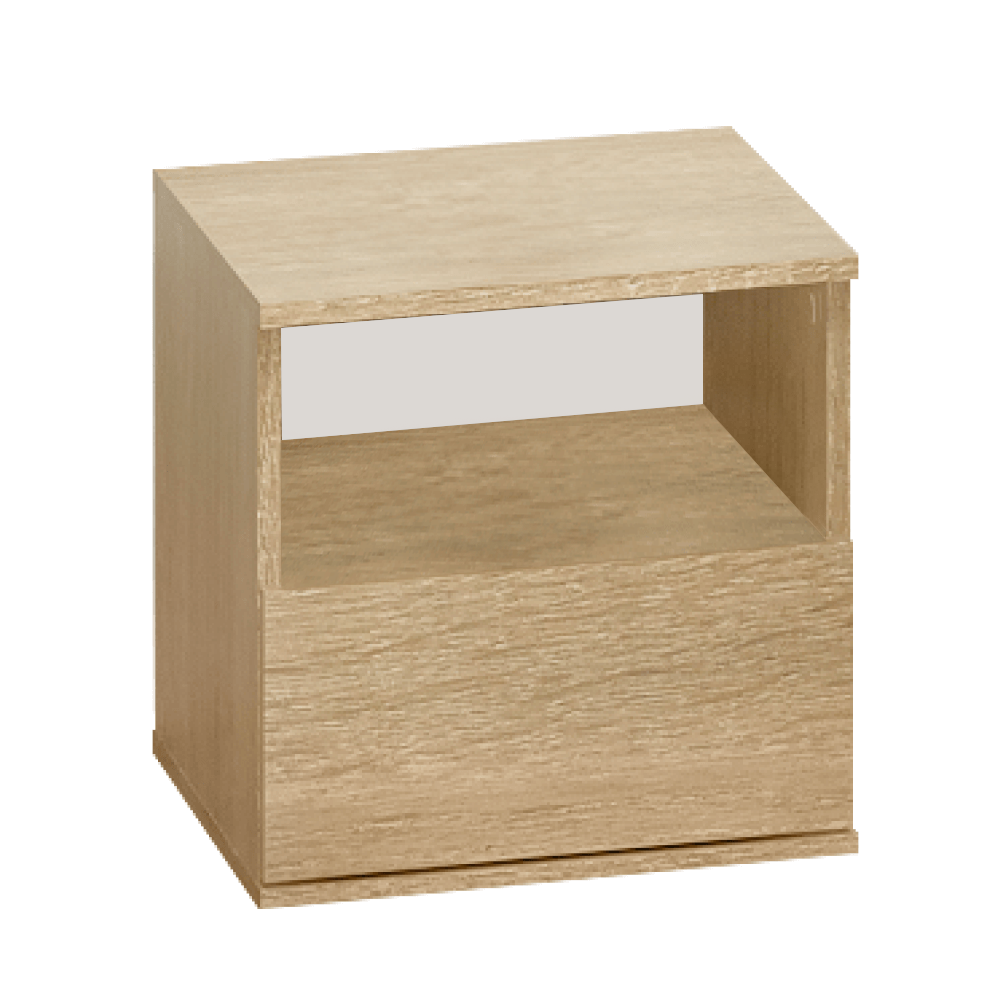 Éjjeliszekrény, sonoma tölgy, DOLI