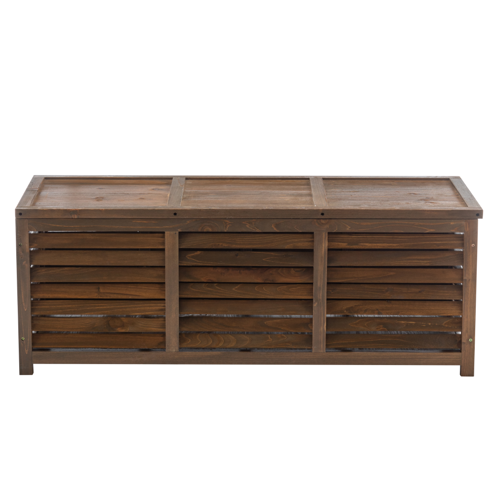 Kerti tárolódoboz, barna, LADAM