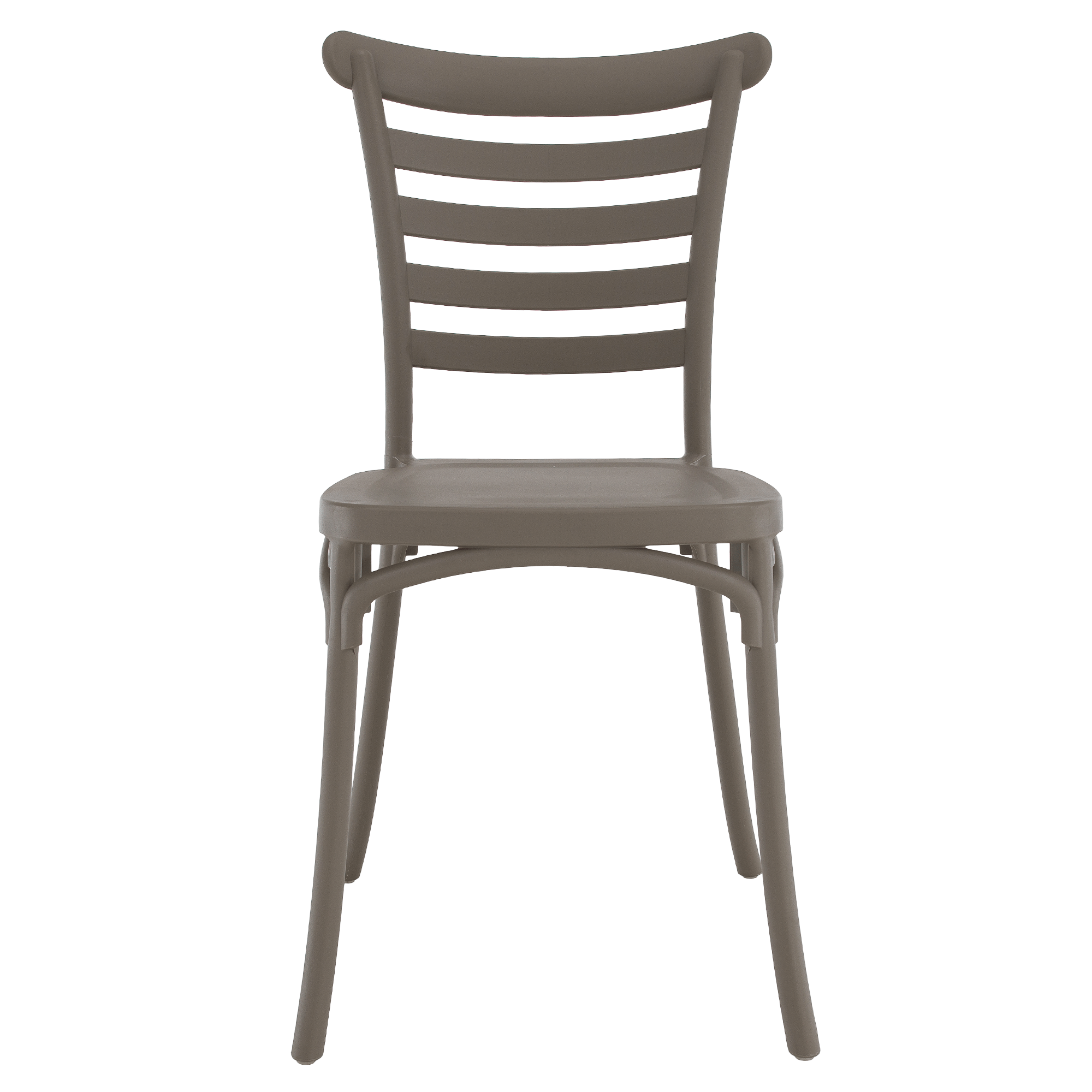 Rakásolható szék, szürkésbarna taupe, SAVITO