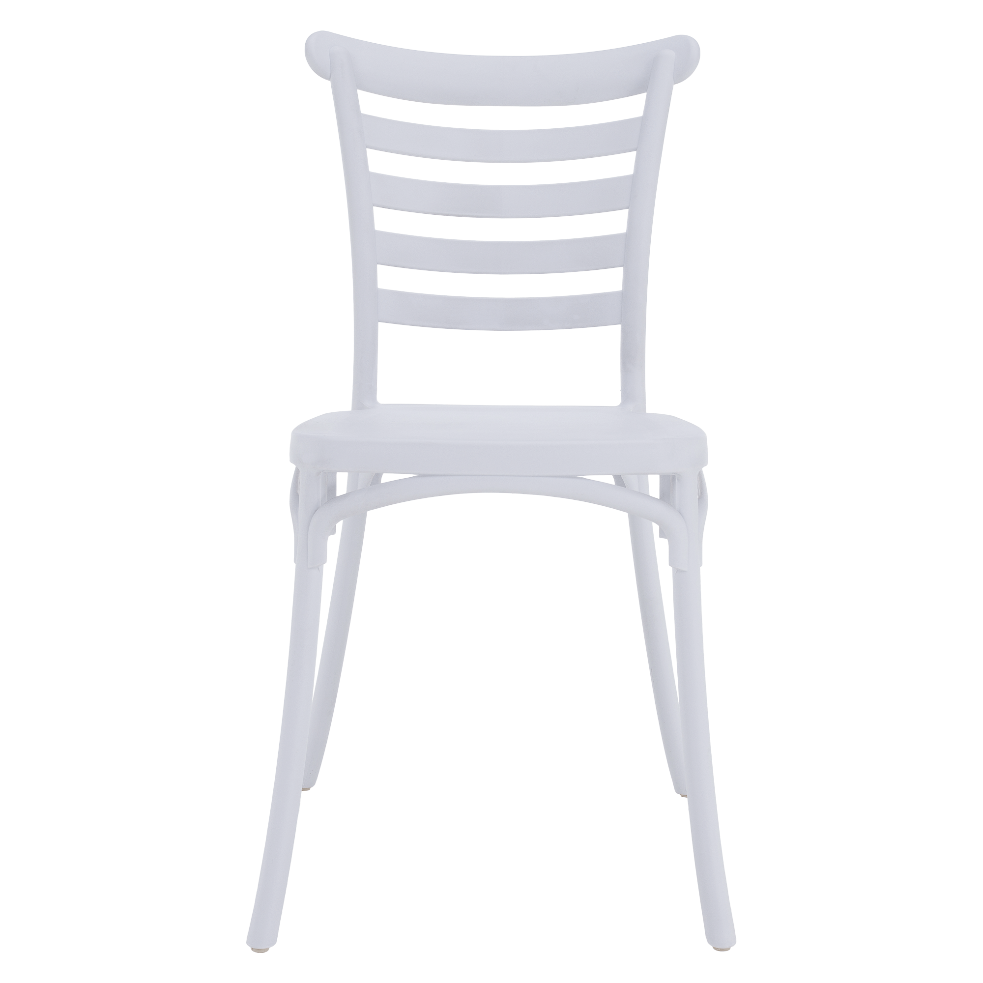 Rakásolható szék, fehér, SAVITO