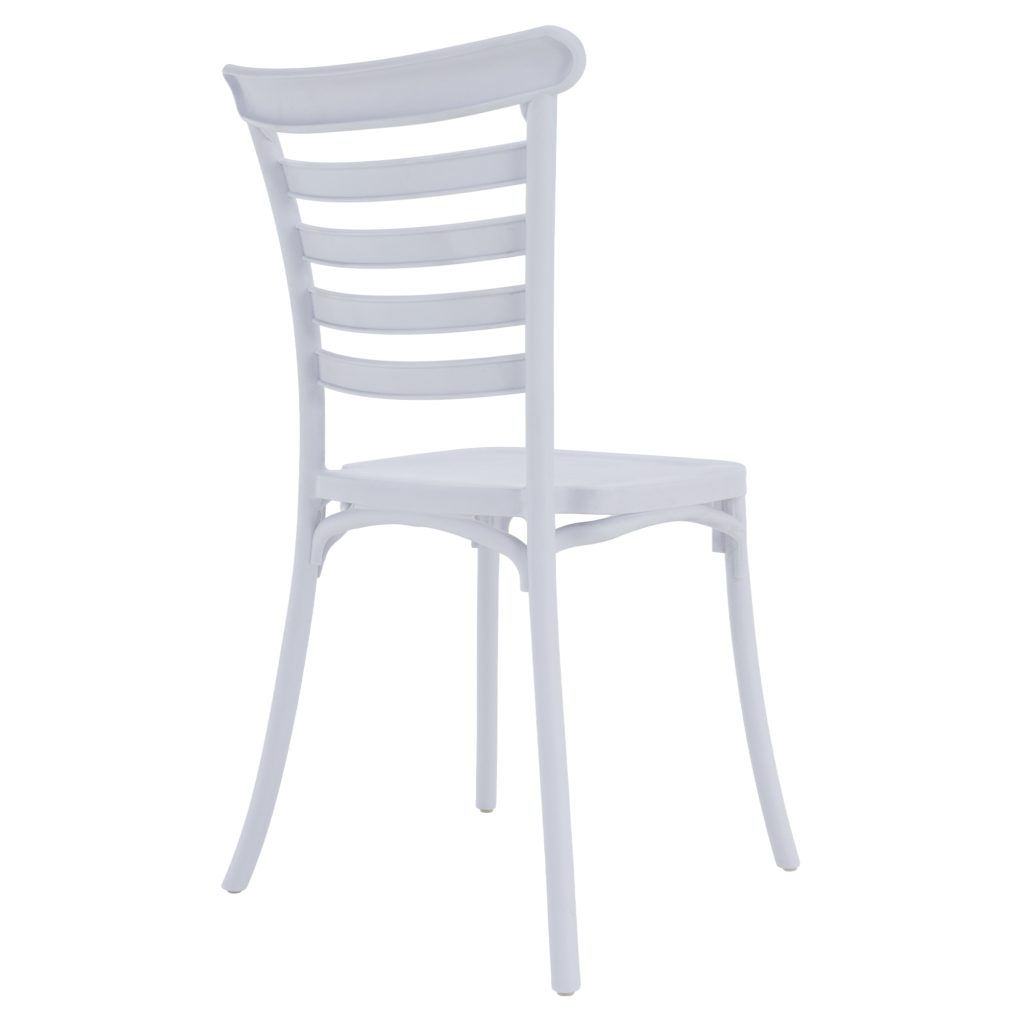 Rakásolható szék, fehér, SAVITO
