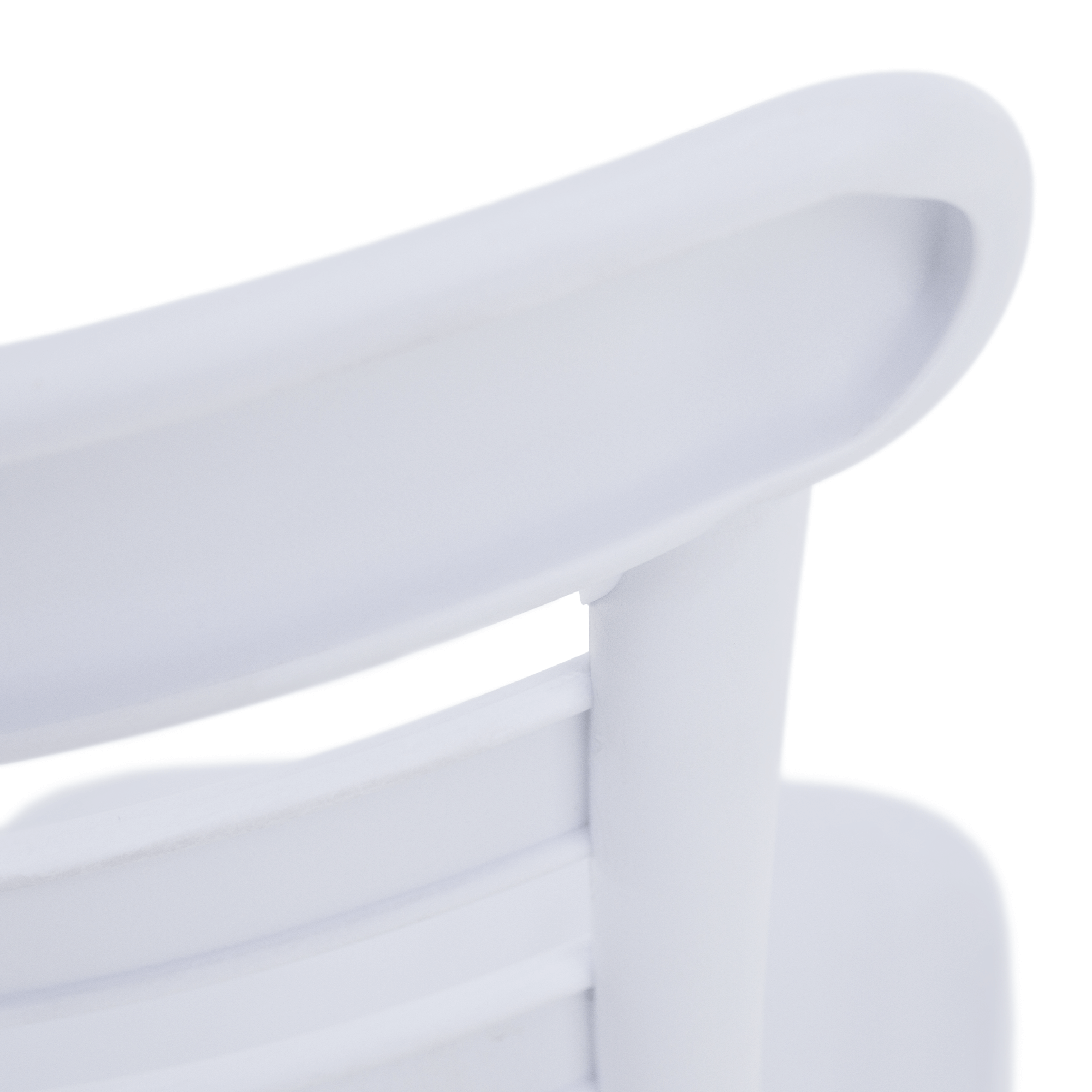 Rakásolható szék, fehér, SAVITO