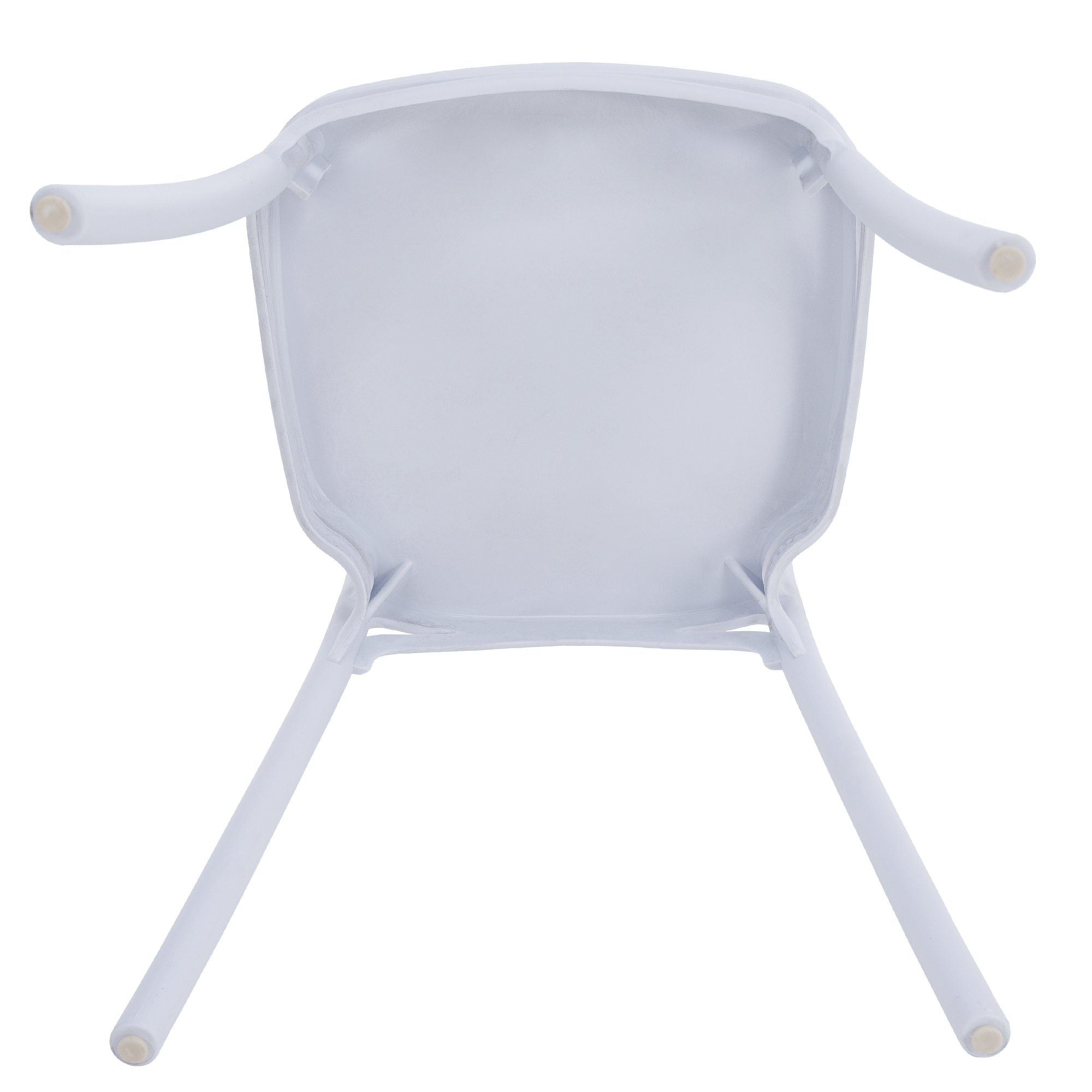 Rakásolható szék, fehér, SAVITO