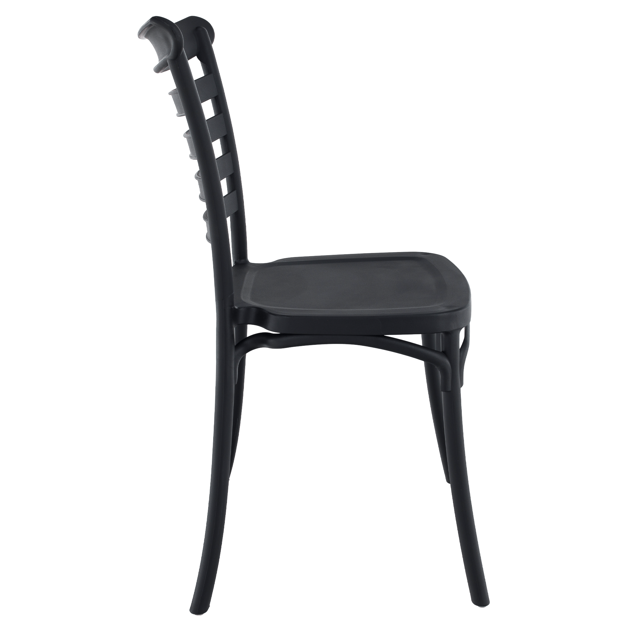 Rakásolható szék, fekete, SAVITO