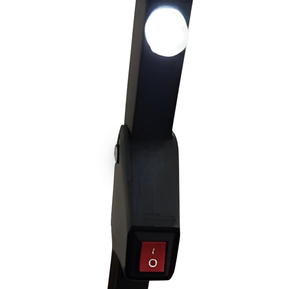 Záhradný LED slnečník, béžová, 3 m, LINDAN