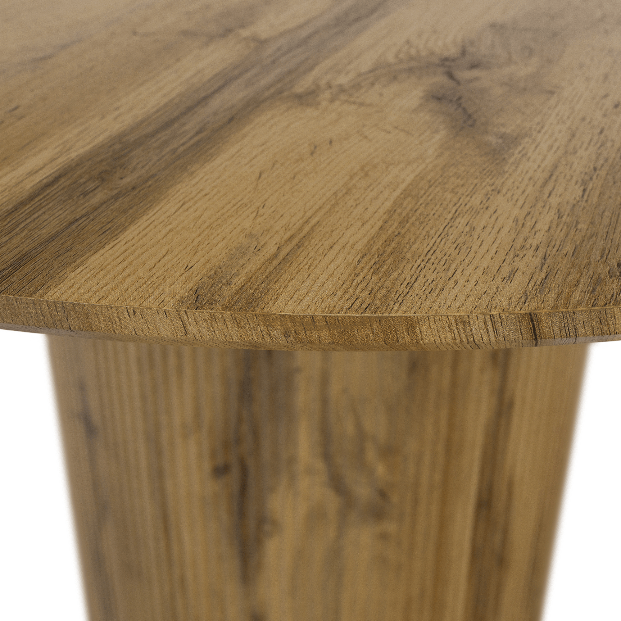 Jedálenský stôl, dub, priemer 120 cm, MAHIR TYP 2