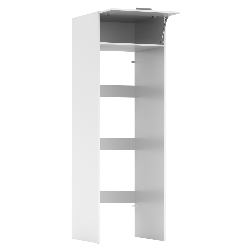 Skrinka nad práčku a sušičku, biela, JERGI