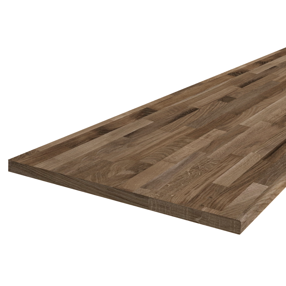 Pracovní deska, tloušťka 3,8 cm, dub Porterhouse tmavý