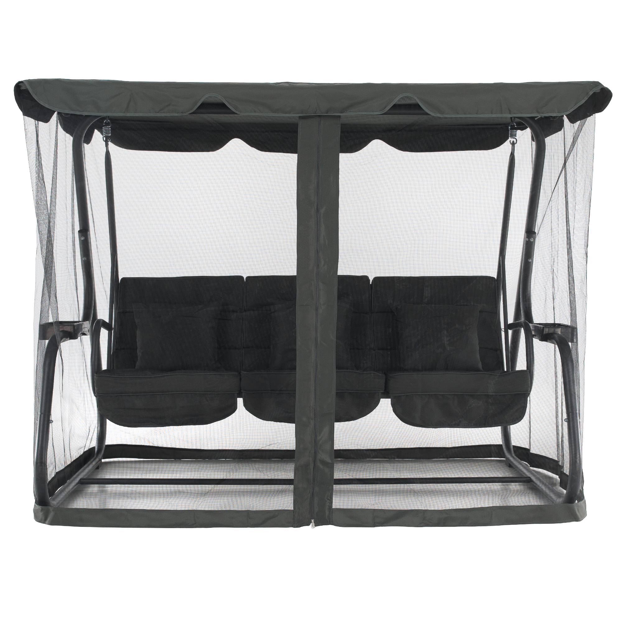 Kerti hinta, sötétszürke, MIJA Kerti hinta, sötétszürke, MIJA