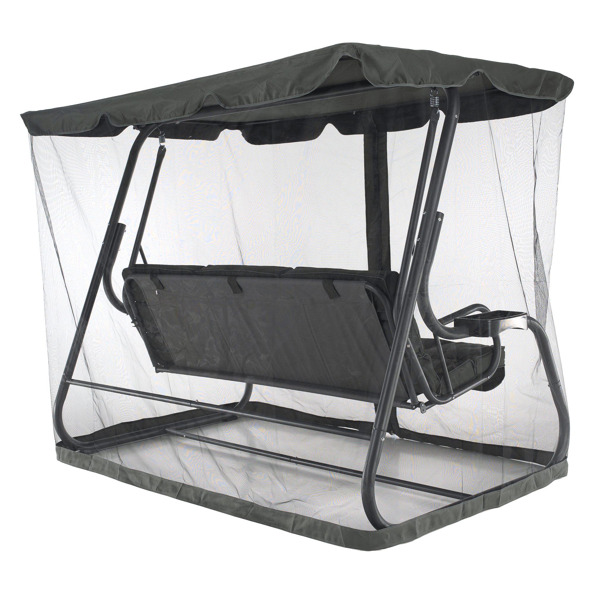 Kerti hinta, sötétszürke, MIJA Kerti hinta, sötétszürke, MIJA