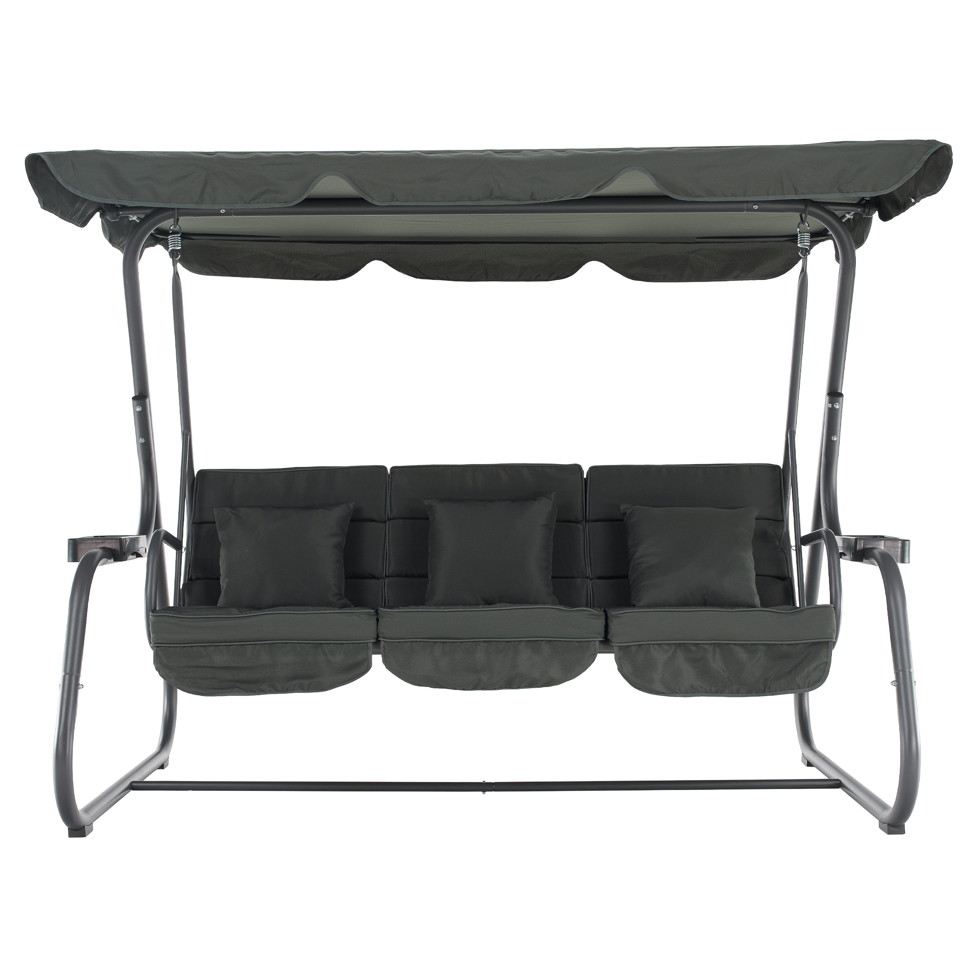 Kerti hinta, sötétszürke, MIJA Kerti hinta, sötétszürke, MIJA