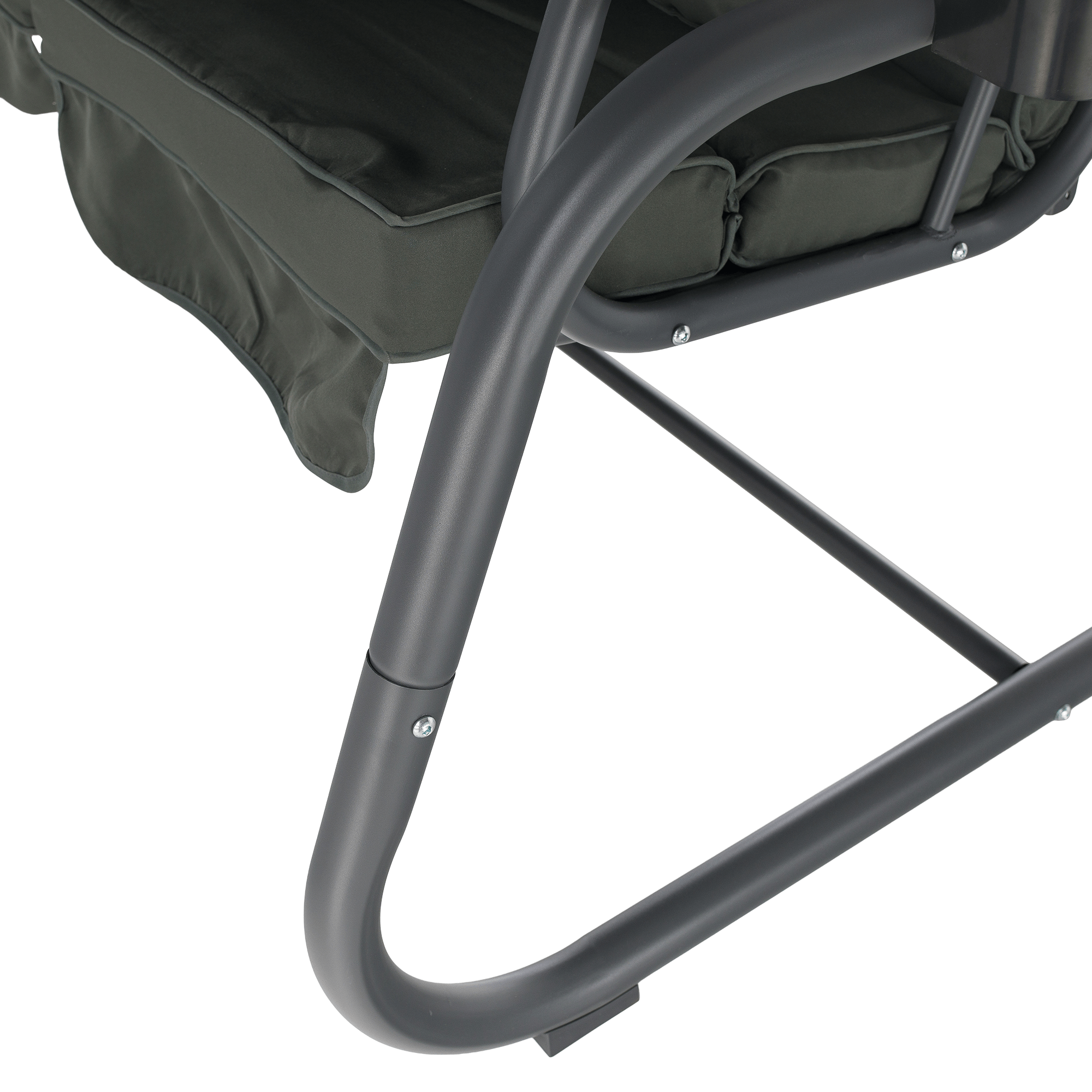 Kerti hinta, sötétszürke, MIJA Kerti hinta, sötétszürke, MIJA