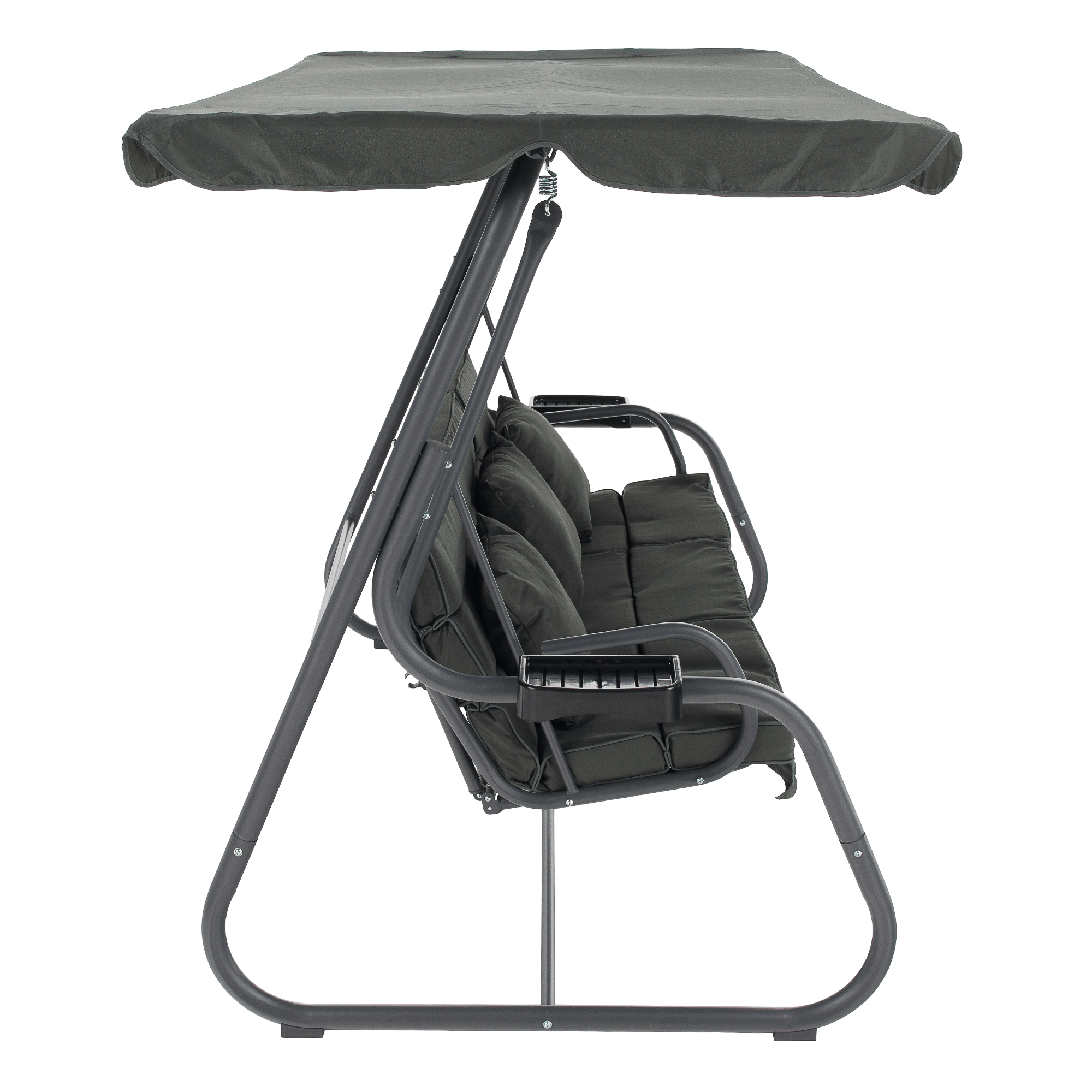 Kerti hinta, sötétszürke, MIJA Kerti hinta, sötétszürke, MIJA