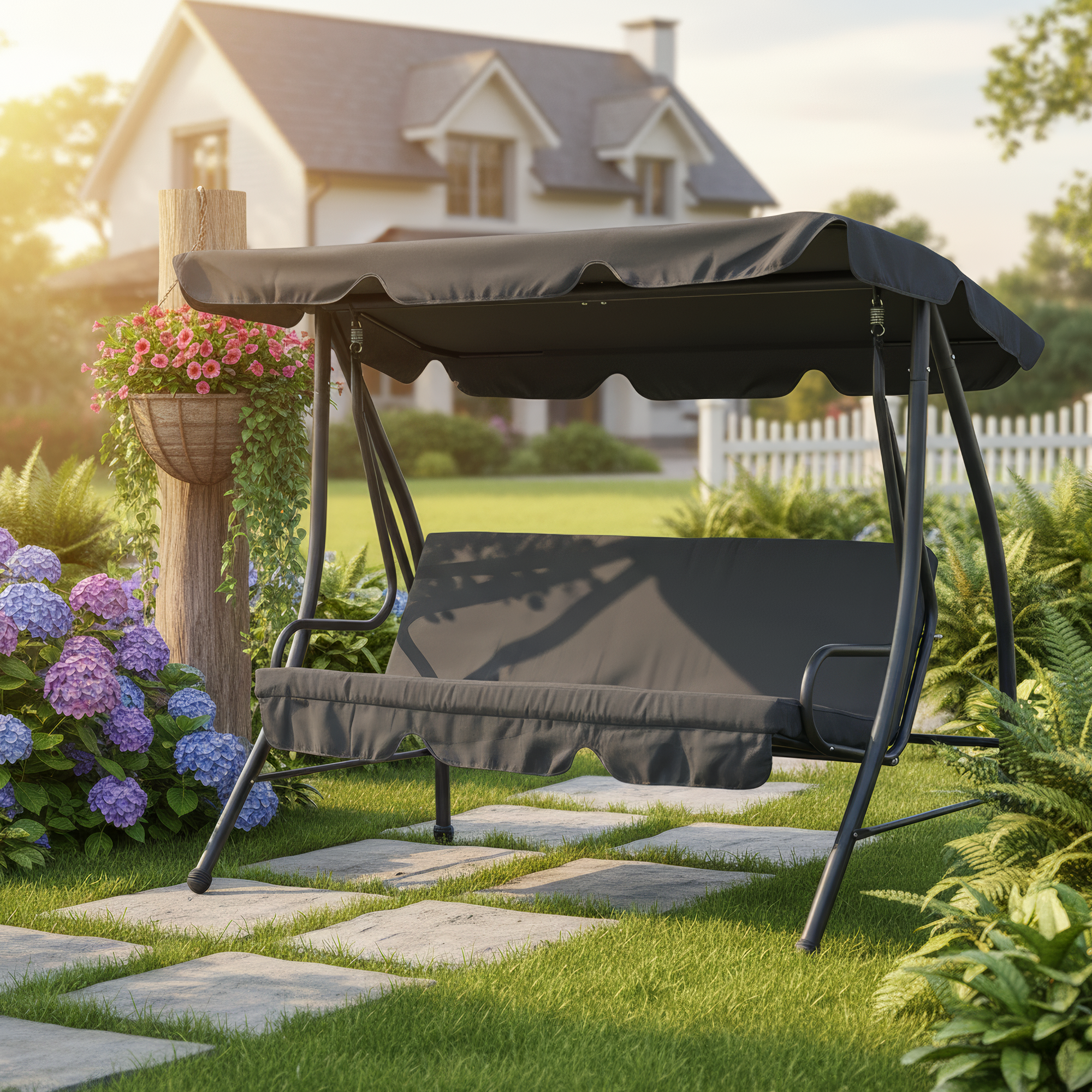 Kerti hinta, szürke, KEMI