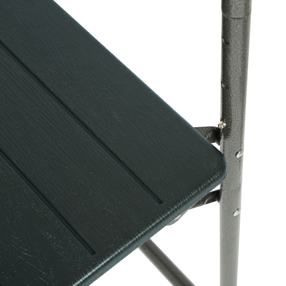 Összecsukható erkély asztal, fekete, UZOR