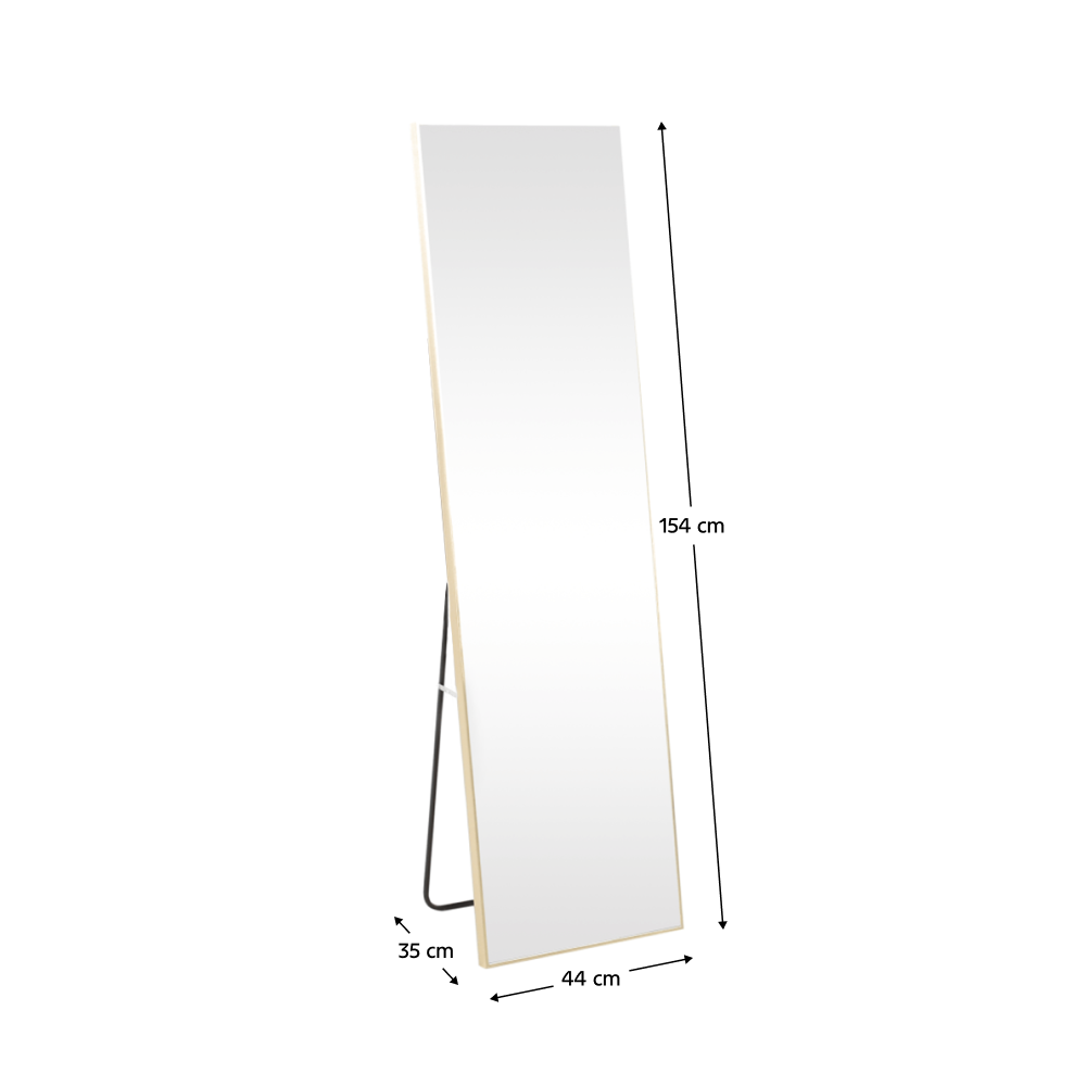 Álló tükor, arany, LUSET NEW Álló tükor, arany, LUSET NEW