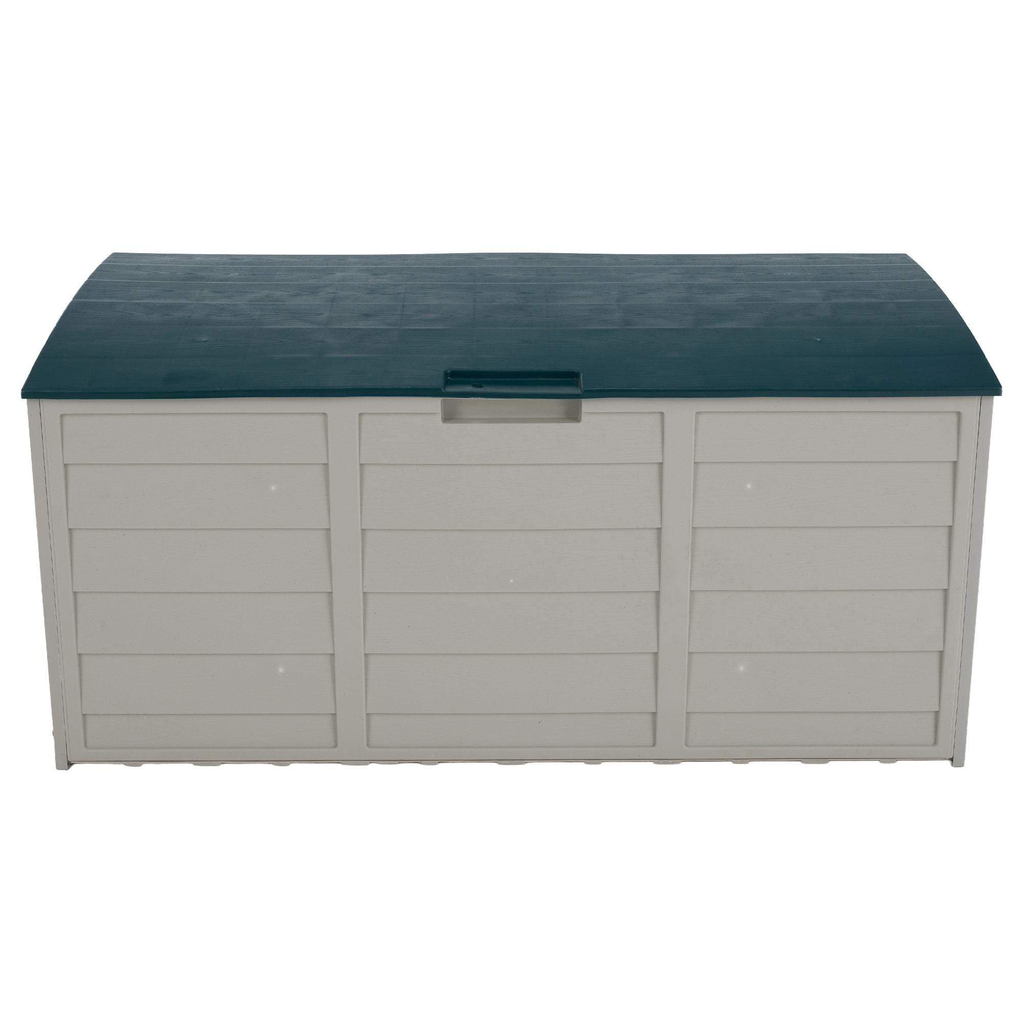 Kerti tárolódoboz, szürke/zöld, KORTEZ