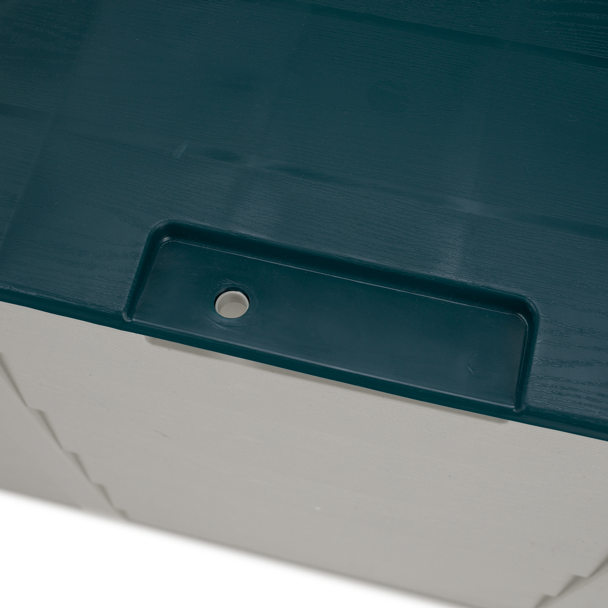 Kerti tárolódoboz, szürke/zöld, KORTEZ