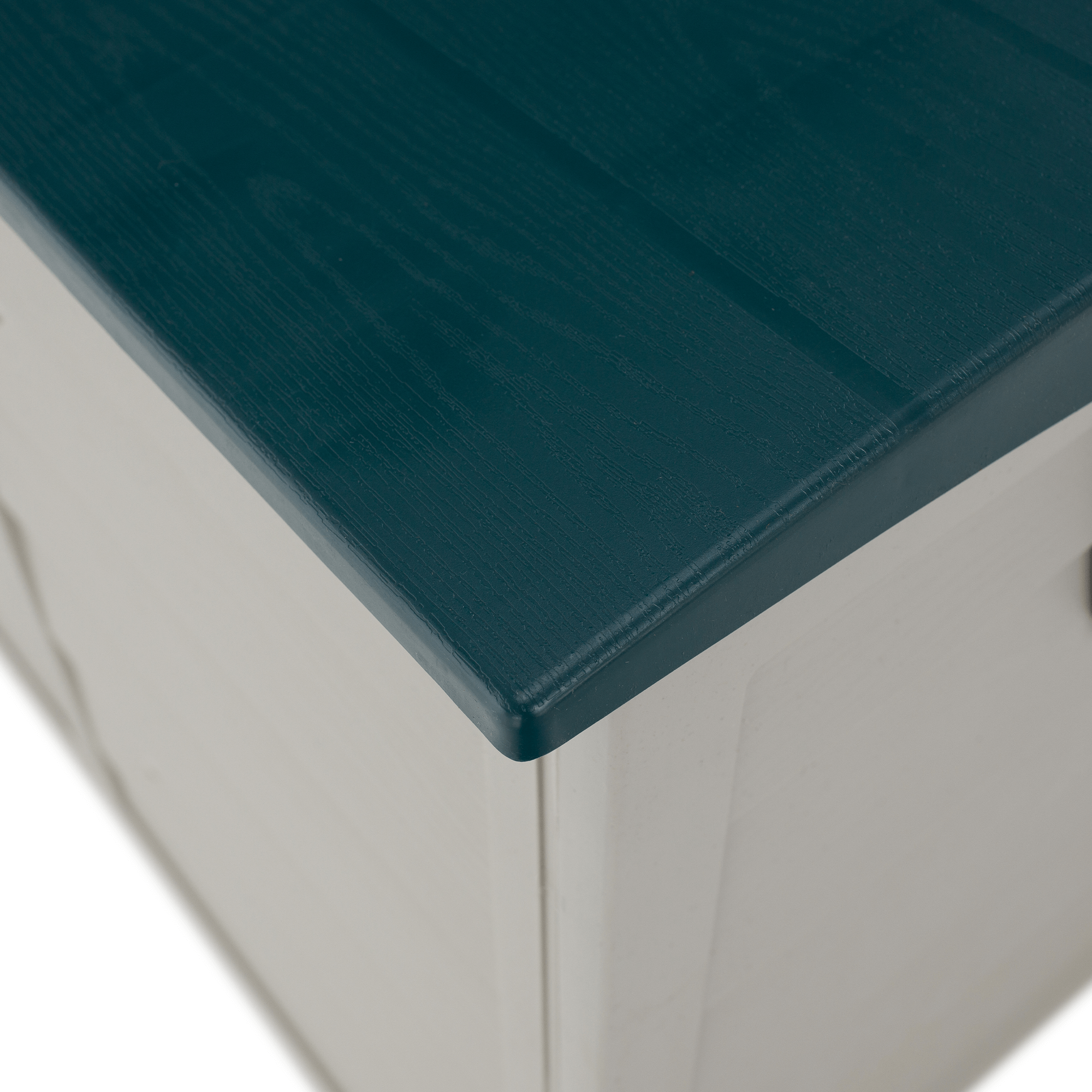 Kerti tárolódoboz, szürke/zöld, KORTEZ