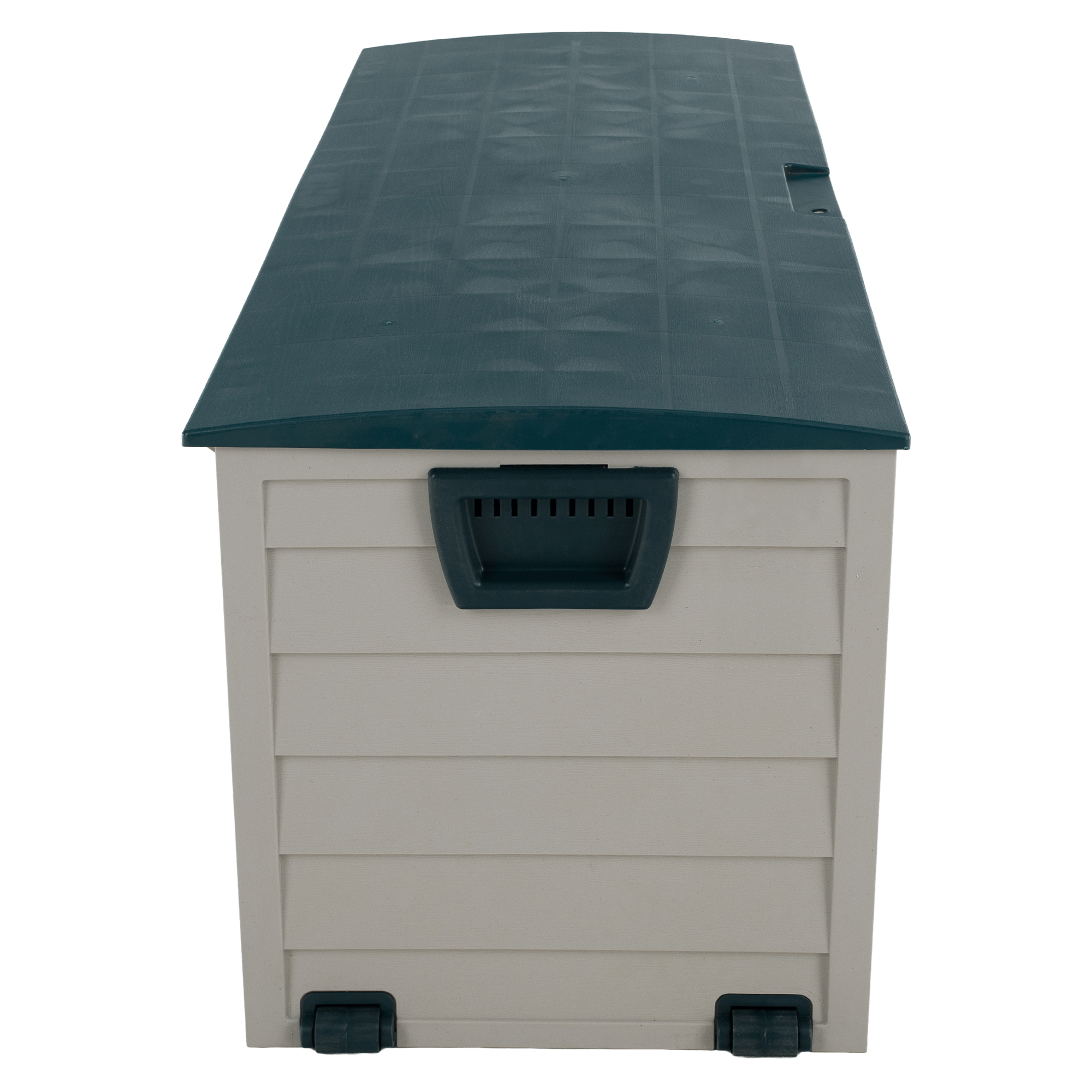 Kerti tárolódoboz, szürke/zöld, KORTEZ