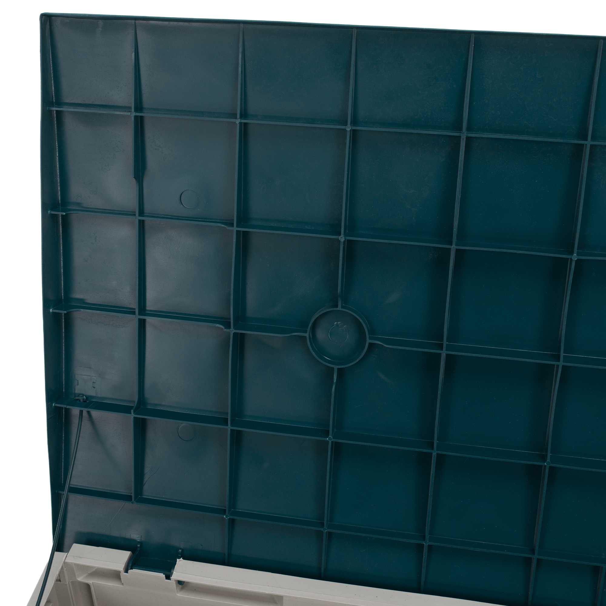 Kerti tárolódoboz, szürke/zöld, KORTEZ