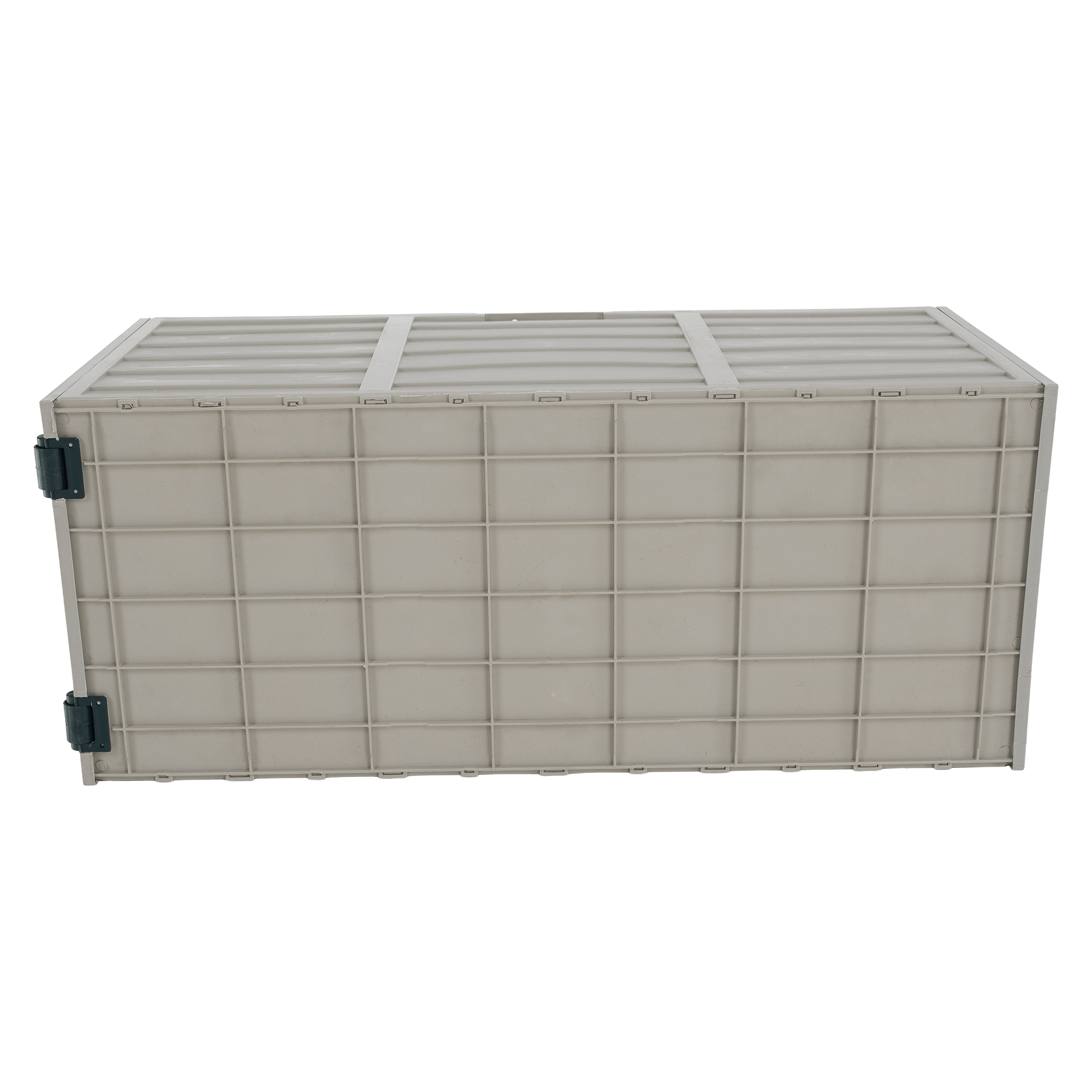 Kerti tárolódoboz, szürke/zöld, KORTEZ