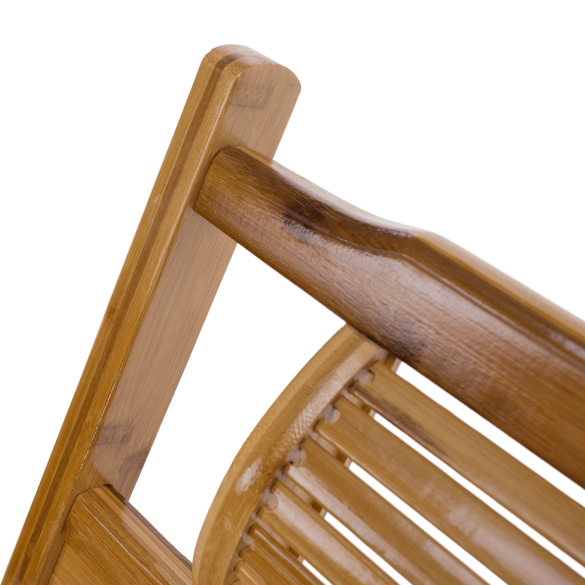 Kerti állítható szék, természetes, bambusz, VARDON