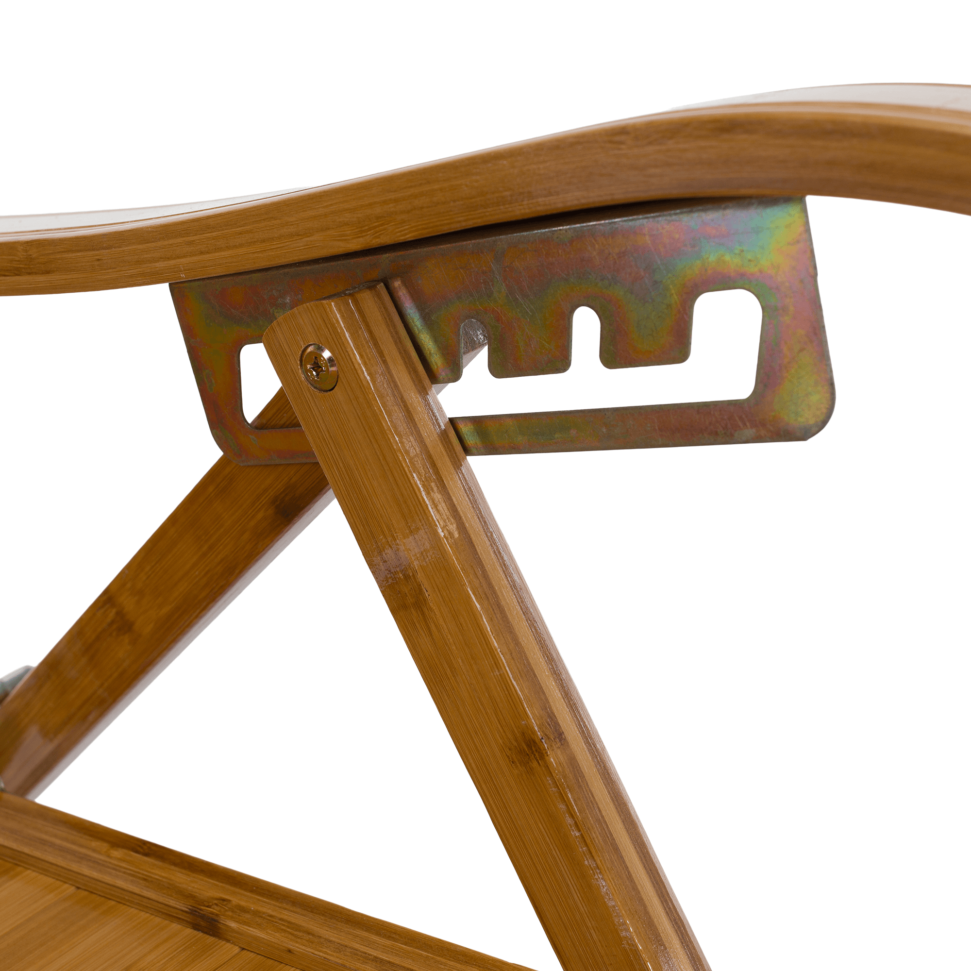 Kerti állítható szék, természetes, bambusz, VARDON