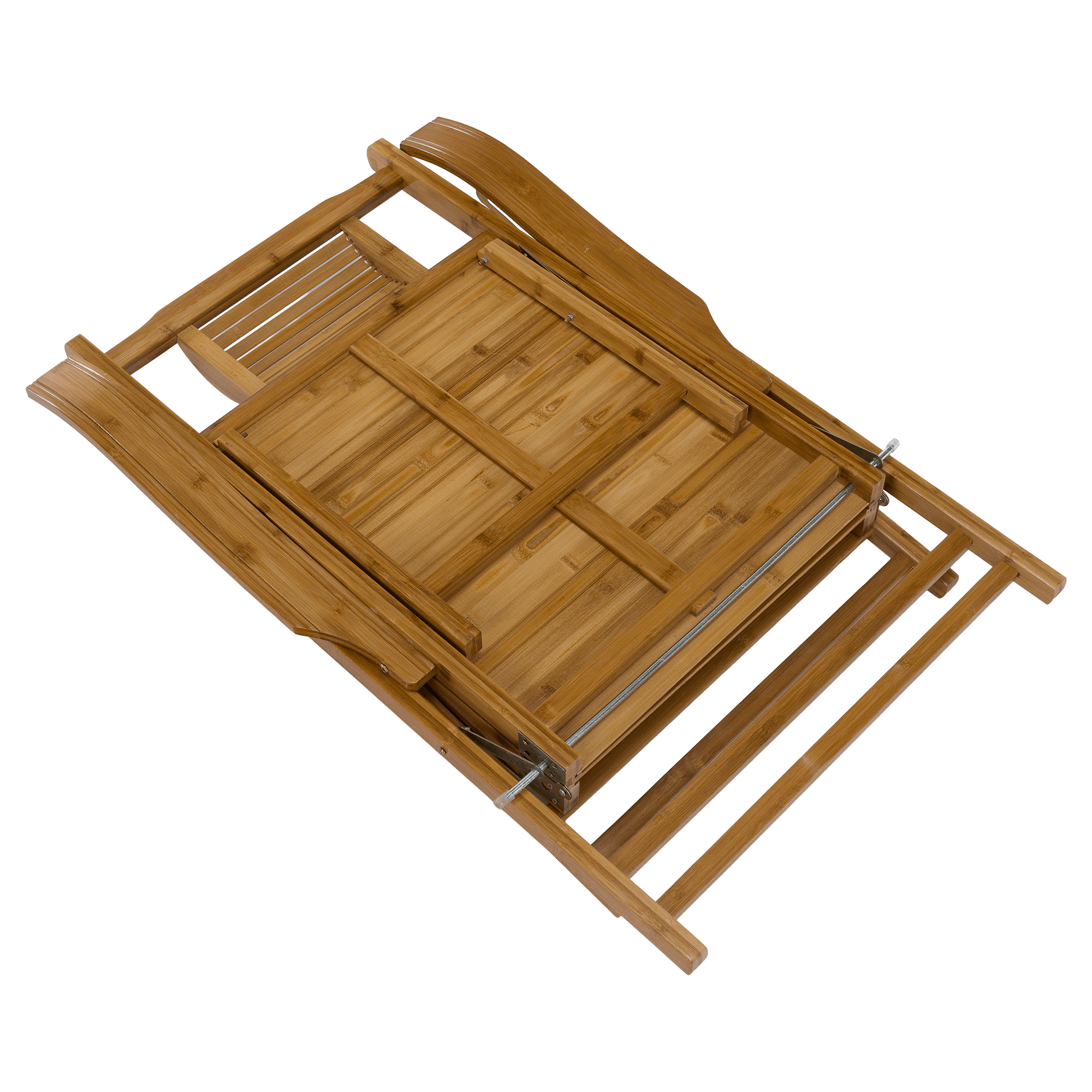 Kerti állítható szék, természetes, bambusz, VARDON