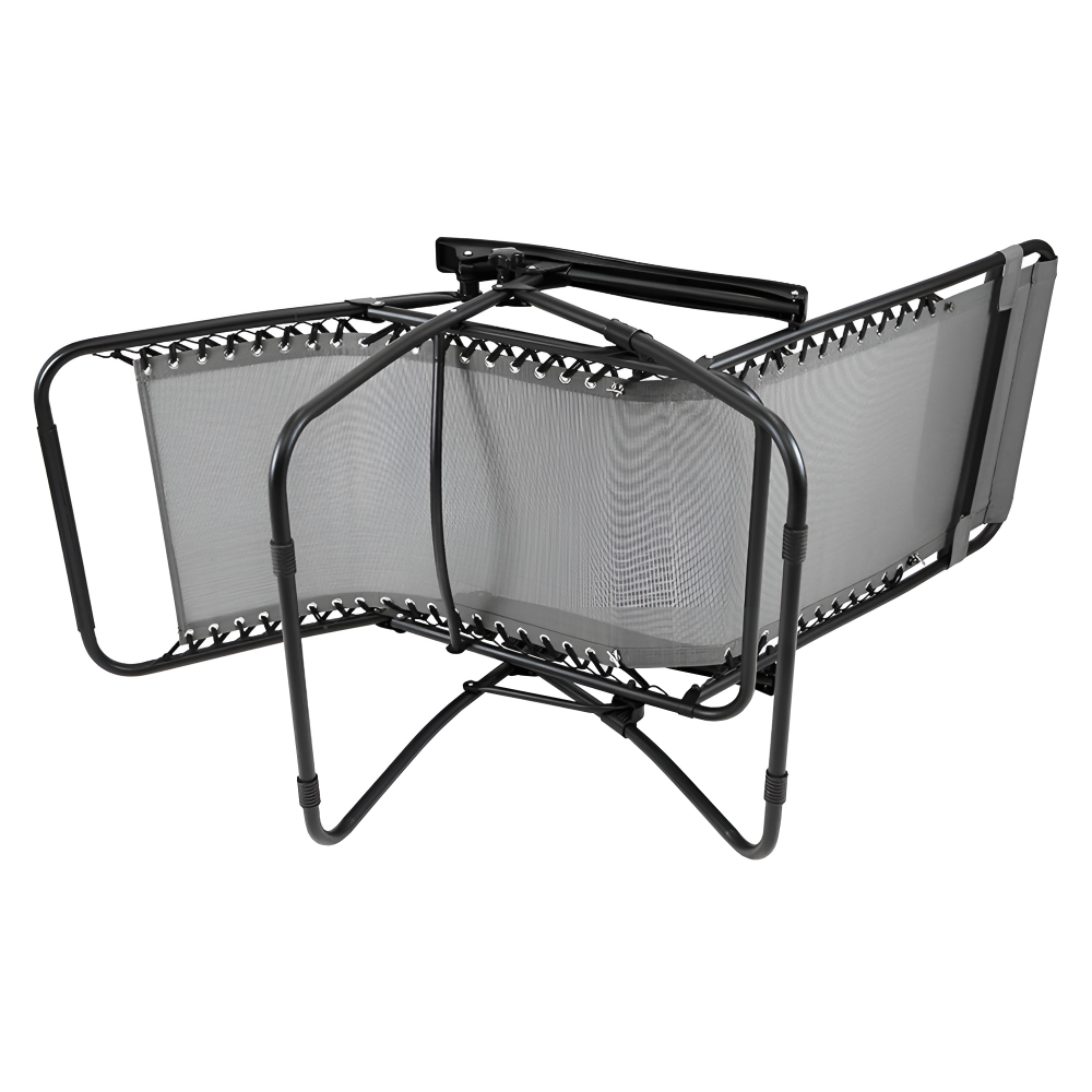 Kerti állítható szék, világosszürke, GERALD NEW