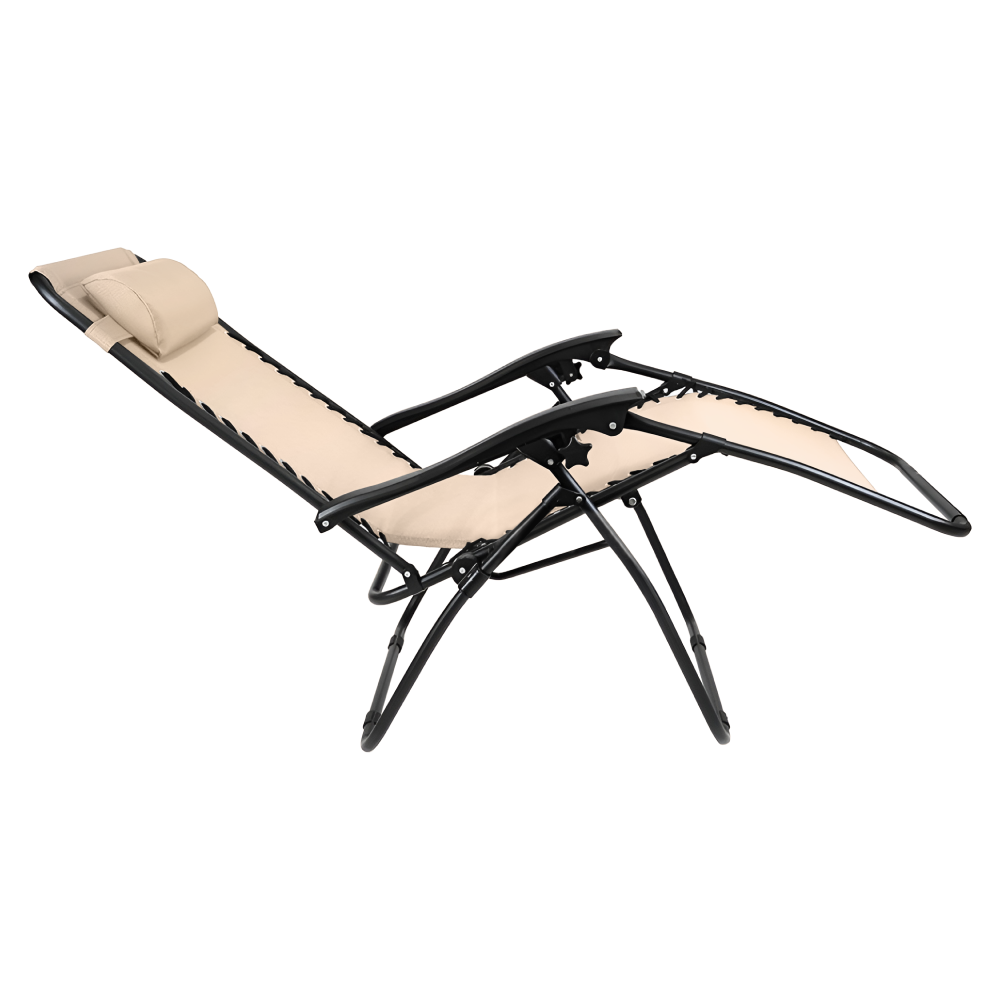 Kerti állítható szék, bézs, GERALD NEW